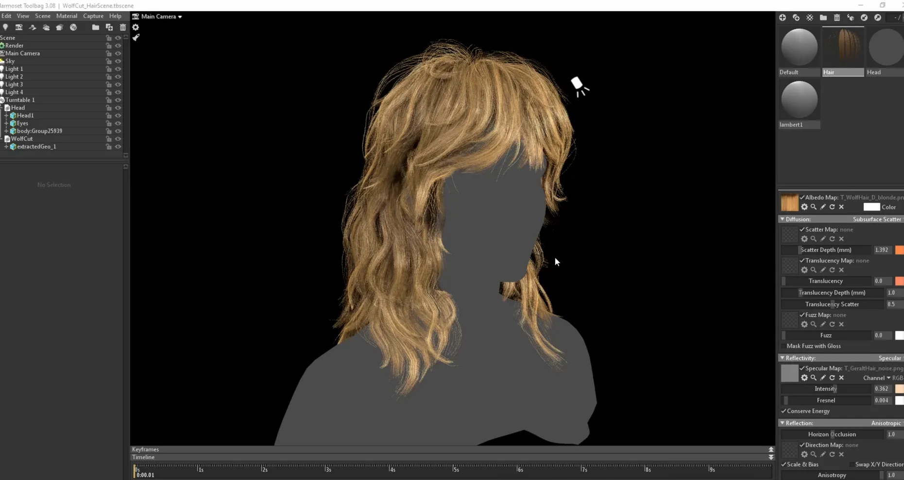 Realtime Hair Tutorial