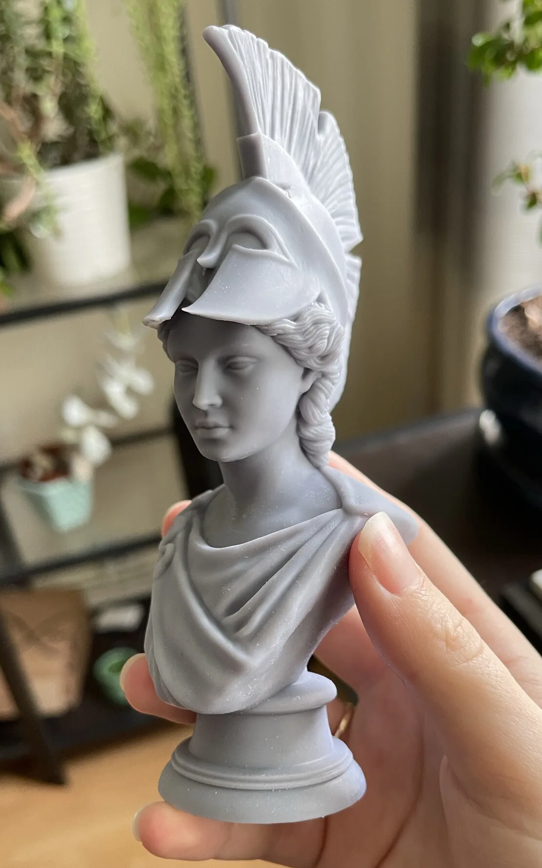 Athena bust for 3D printing