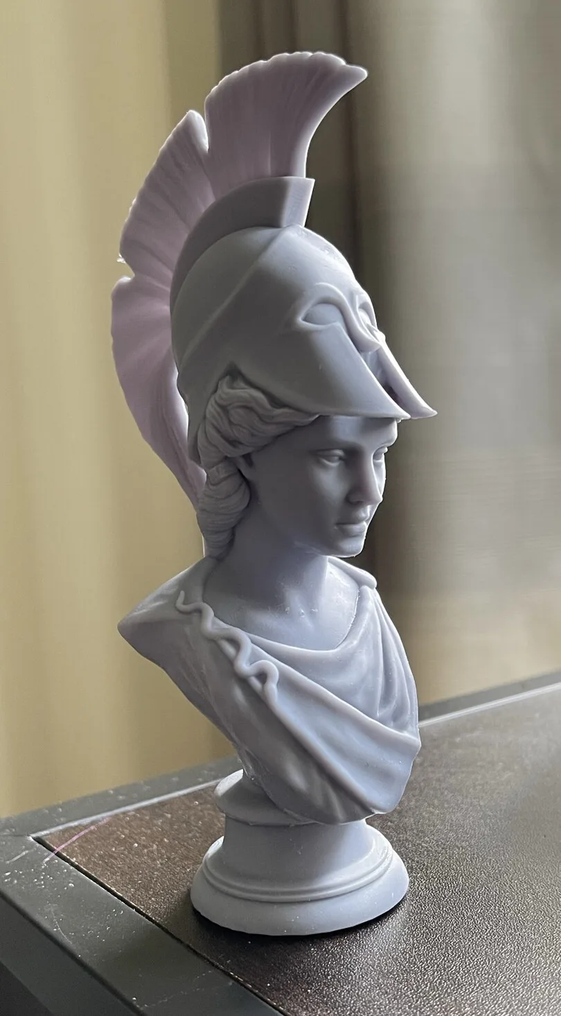 Athena bust for 3D printing