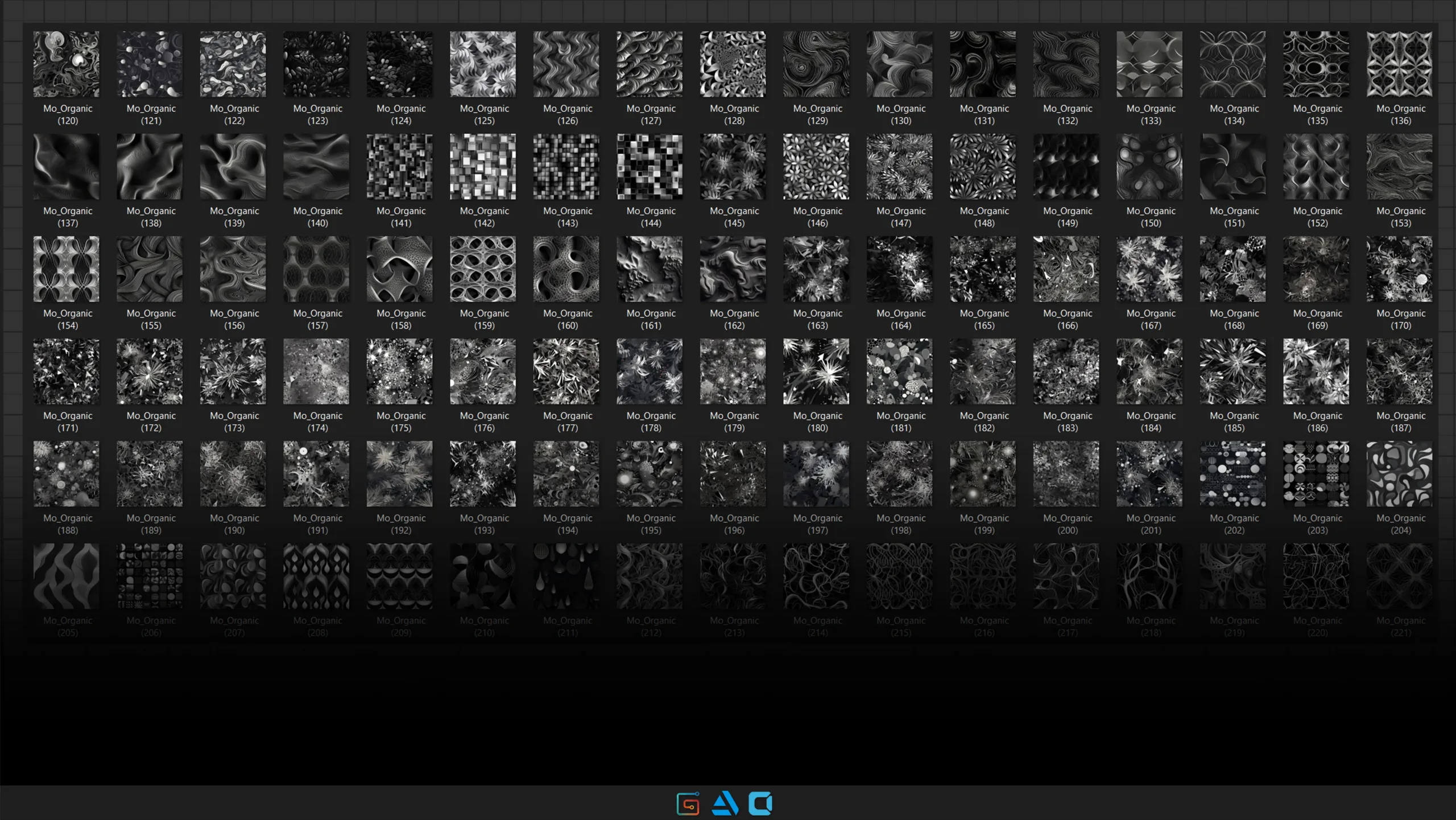 500 Organic Pattern Vol1