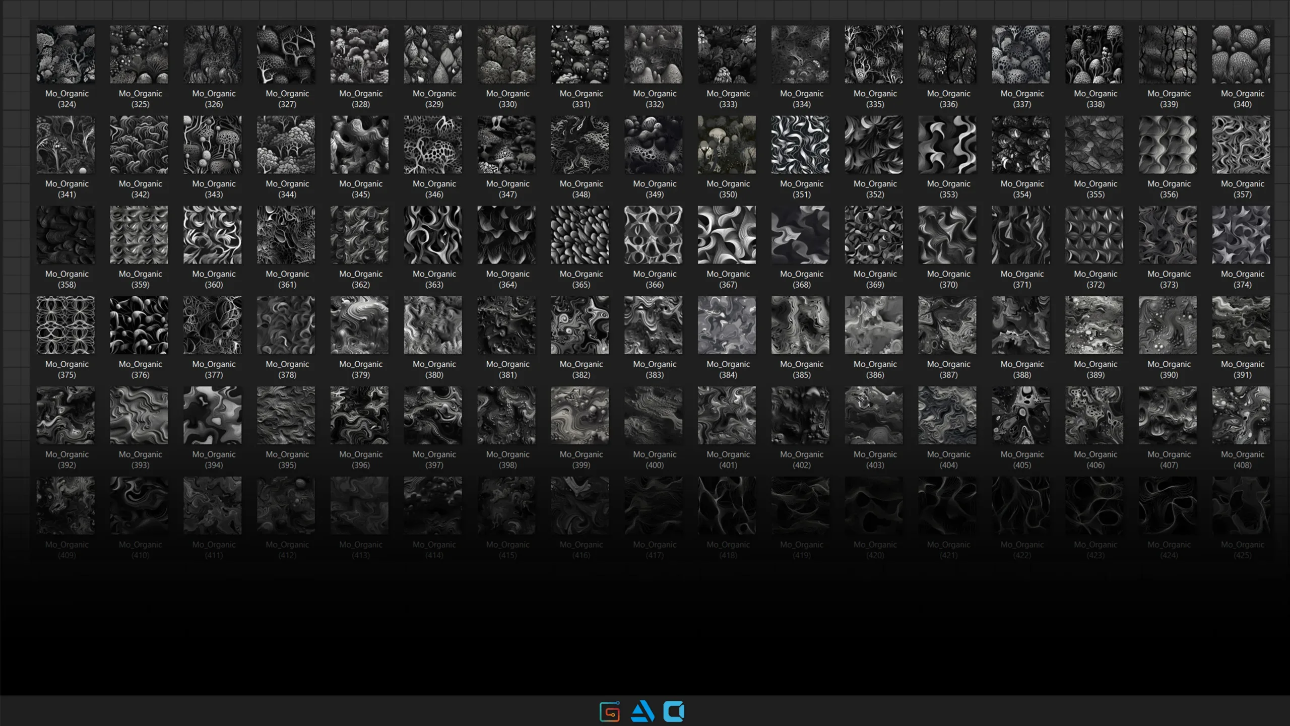 500 Organic Pattern Vol1