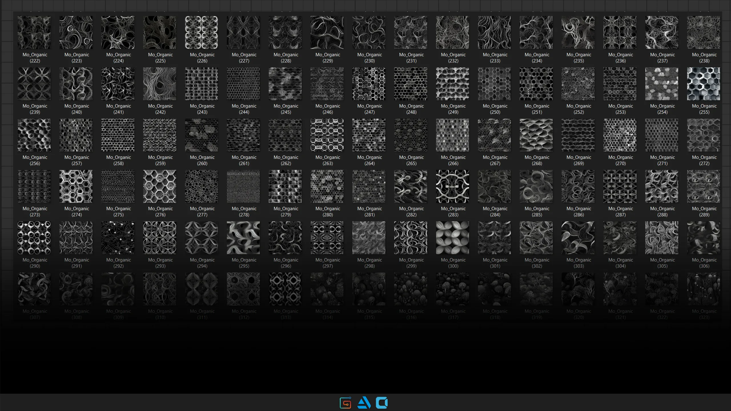 500 Organic Pattern Vol1