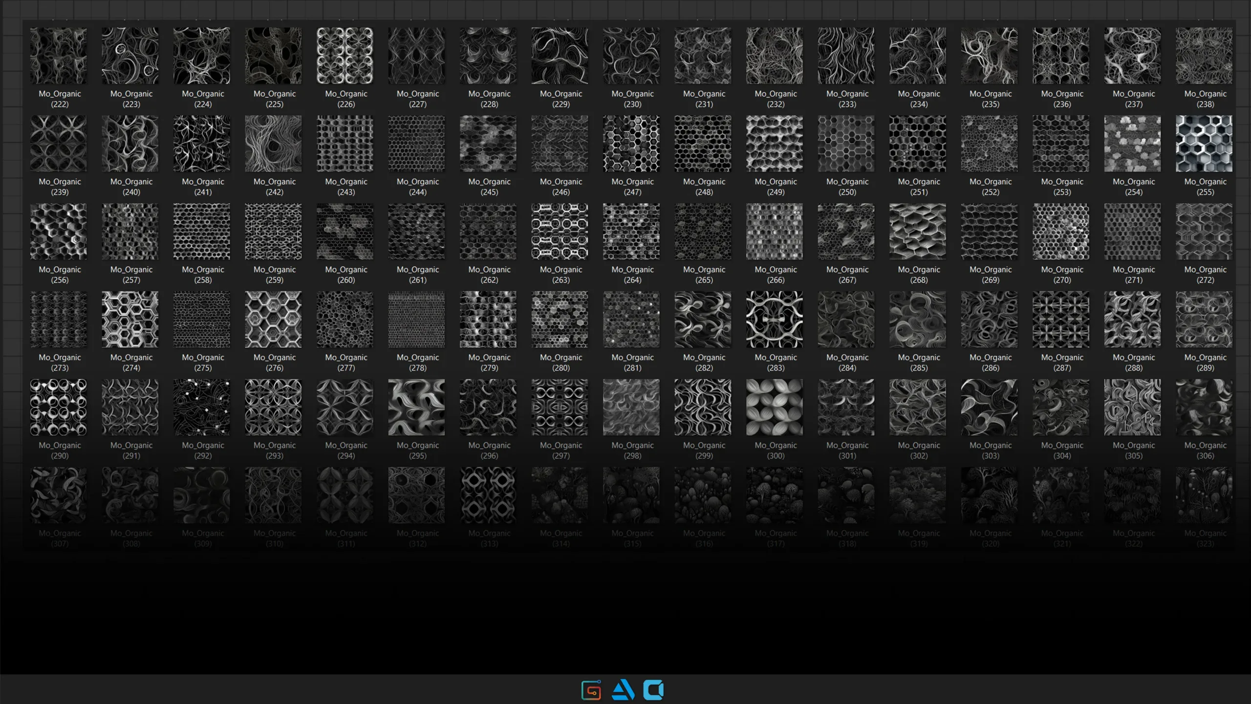 500 Organic Pattern Vol1