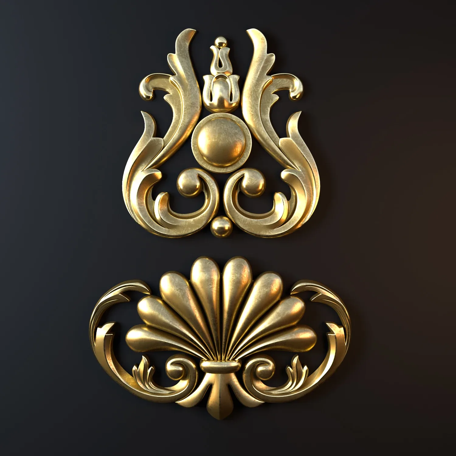 ornament Gold 03