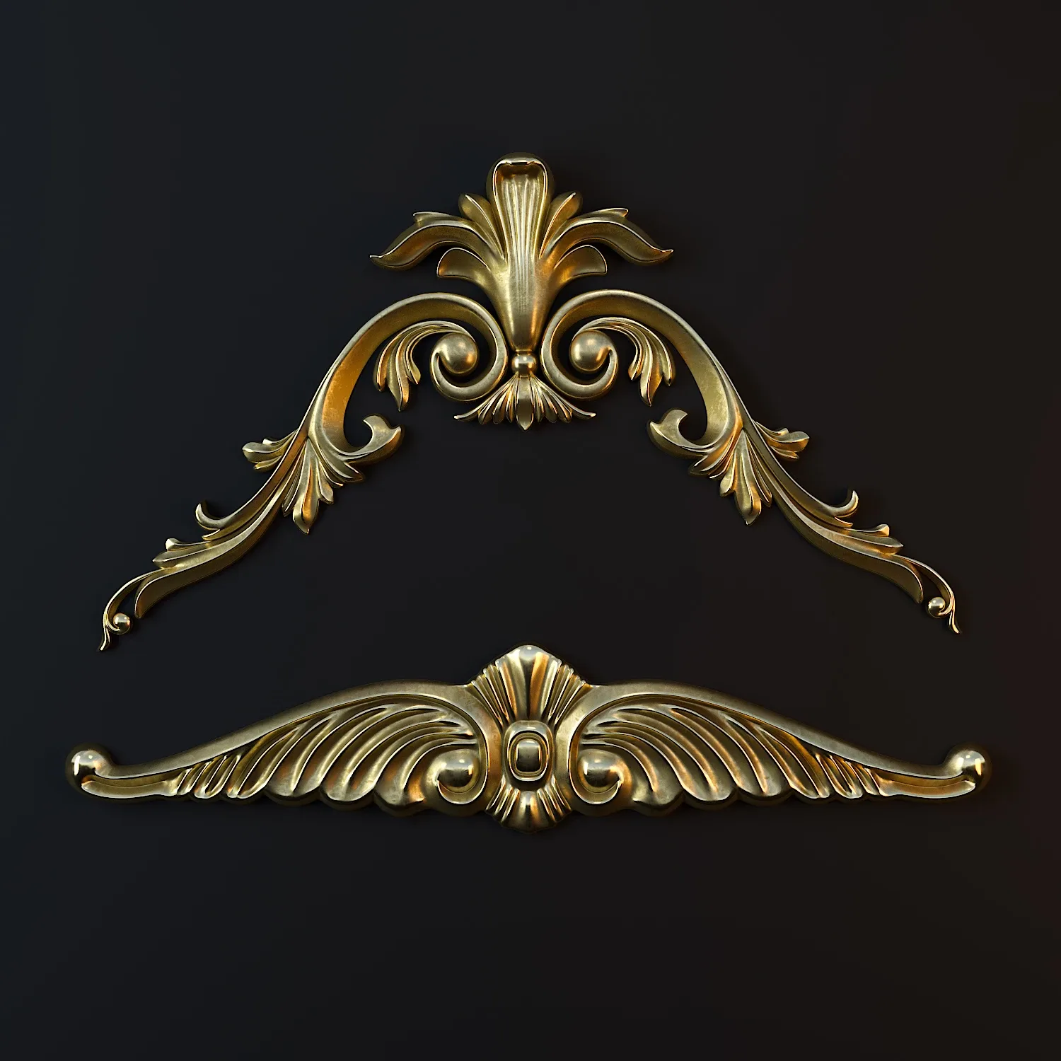 ornament Gold 04