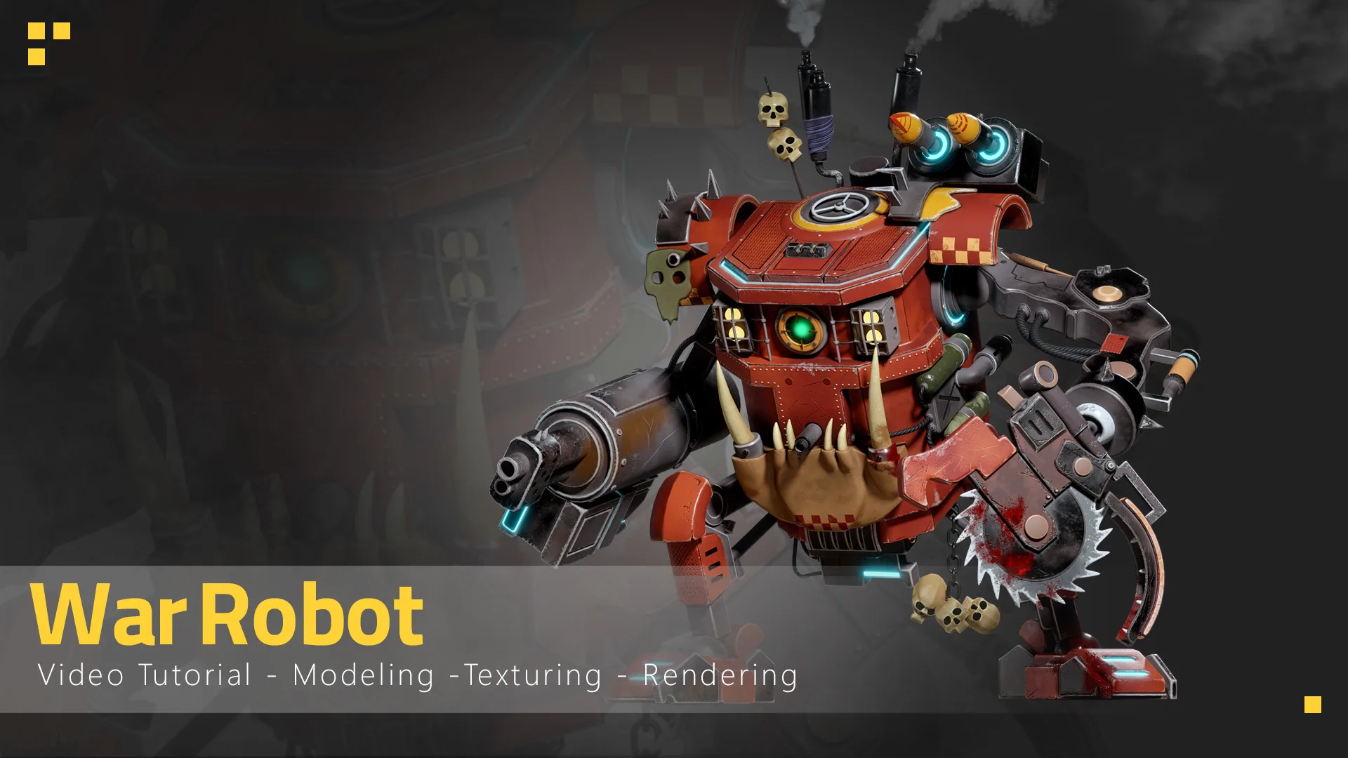 War Robot-Tutorial Full Process