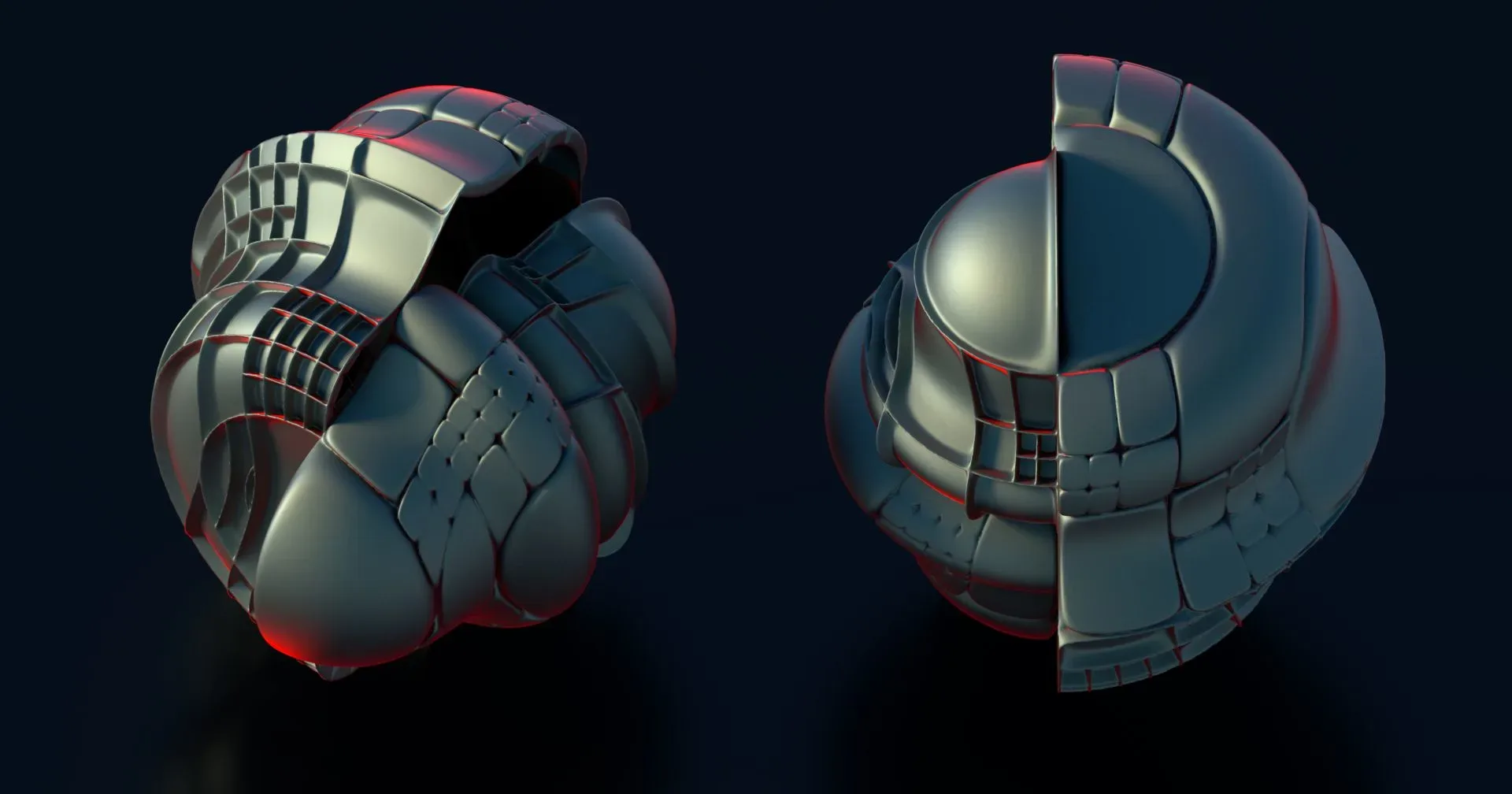 32 Abstract Mathematical Shapes Collection