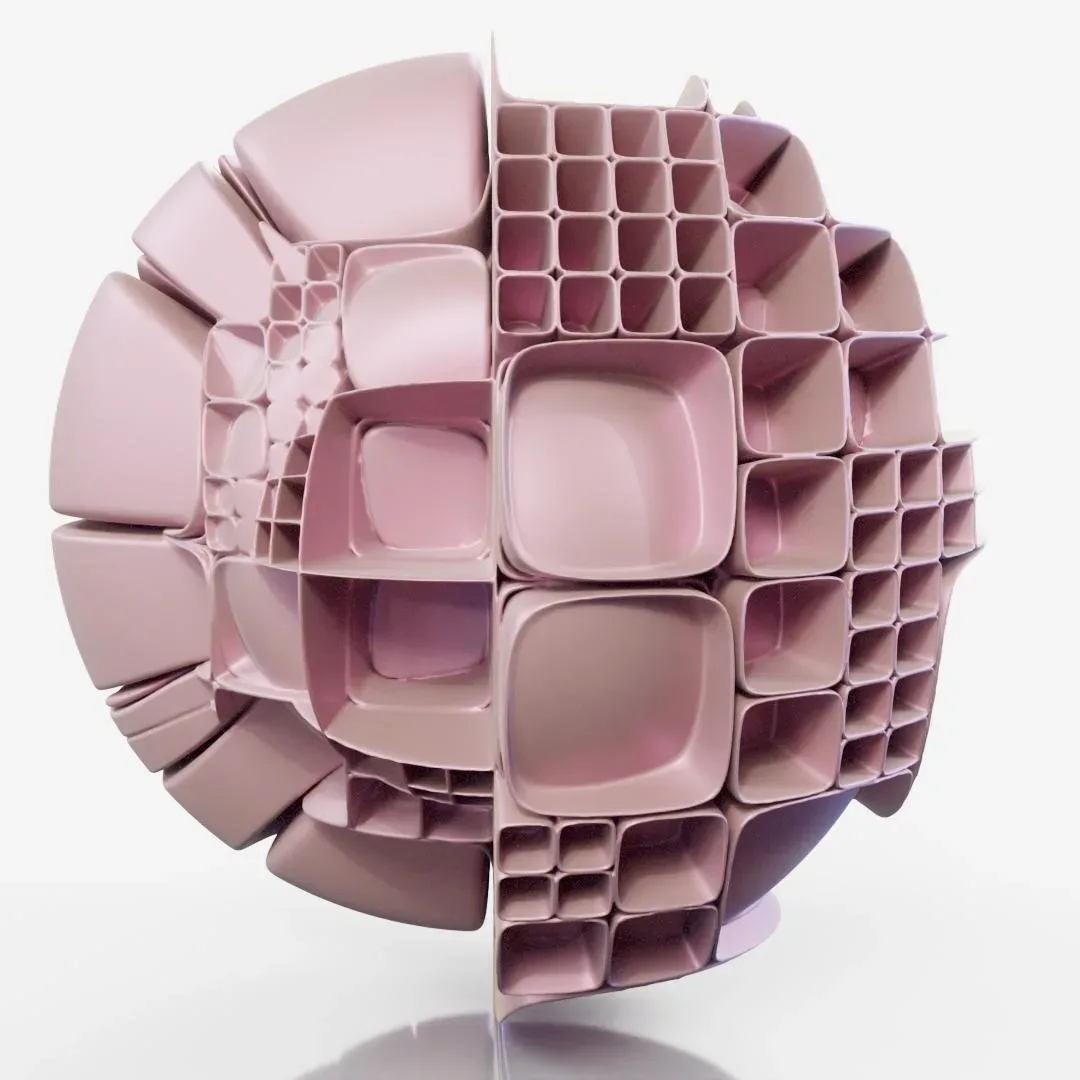 32 Abstract Mathematical Shapes Collection