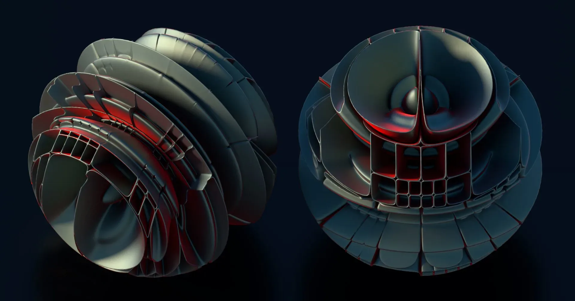 32 Abstract Mathematical Shapes Collection