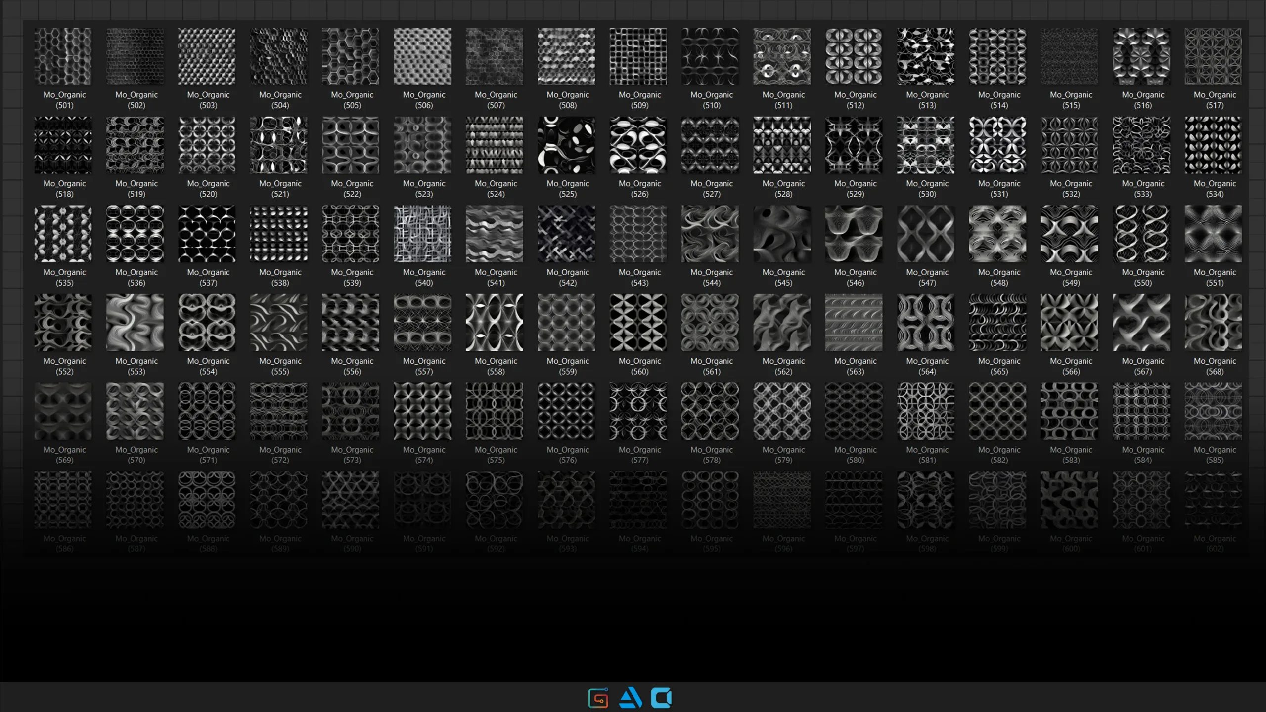 500 Organic Pattern Vol2