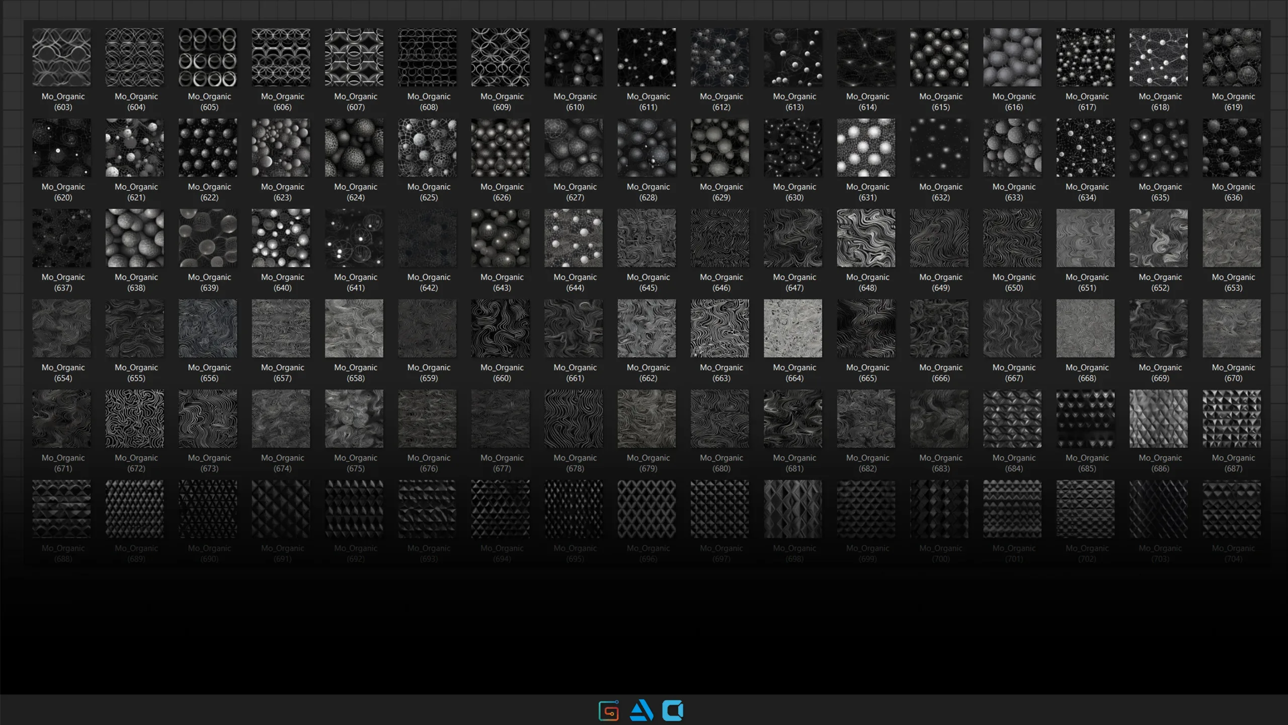 500 Organic Pattern Vol2