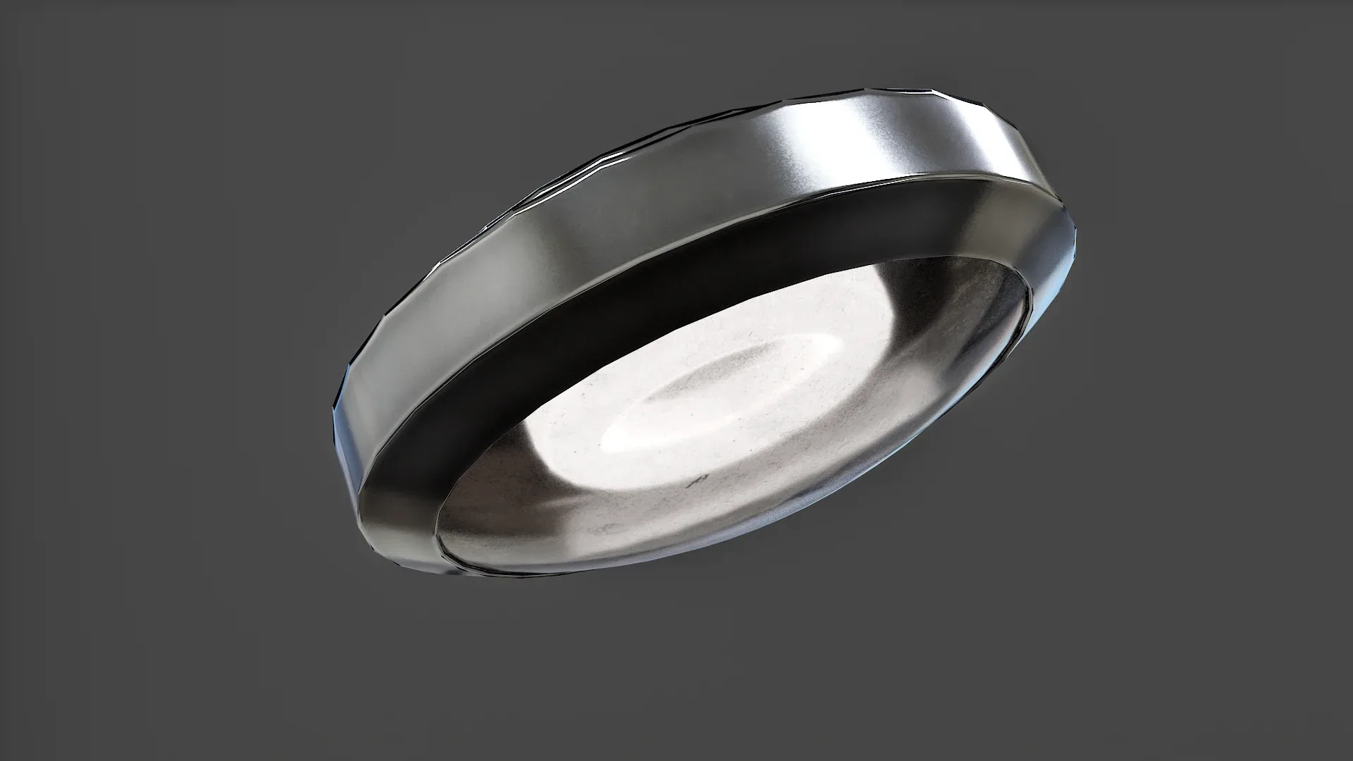 Bathroom Ceiling Light V02 - Low Poly