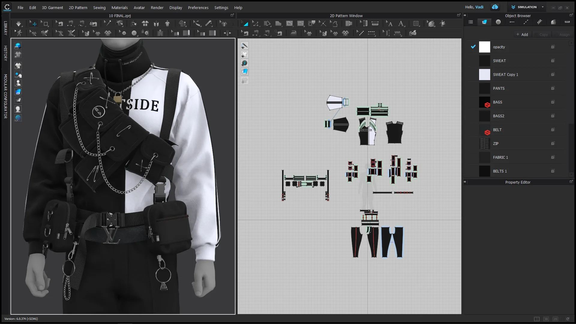 Tutorial MD/Clo3D - Realistic Streetwear v6