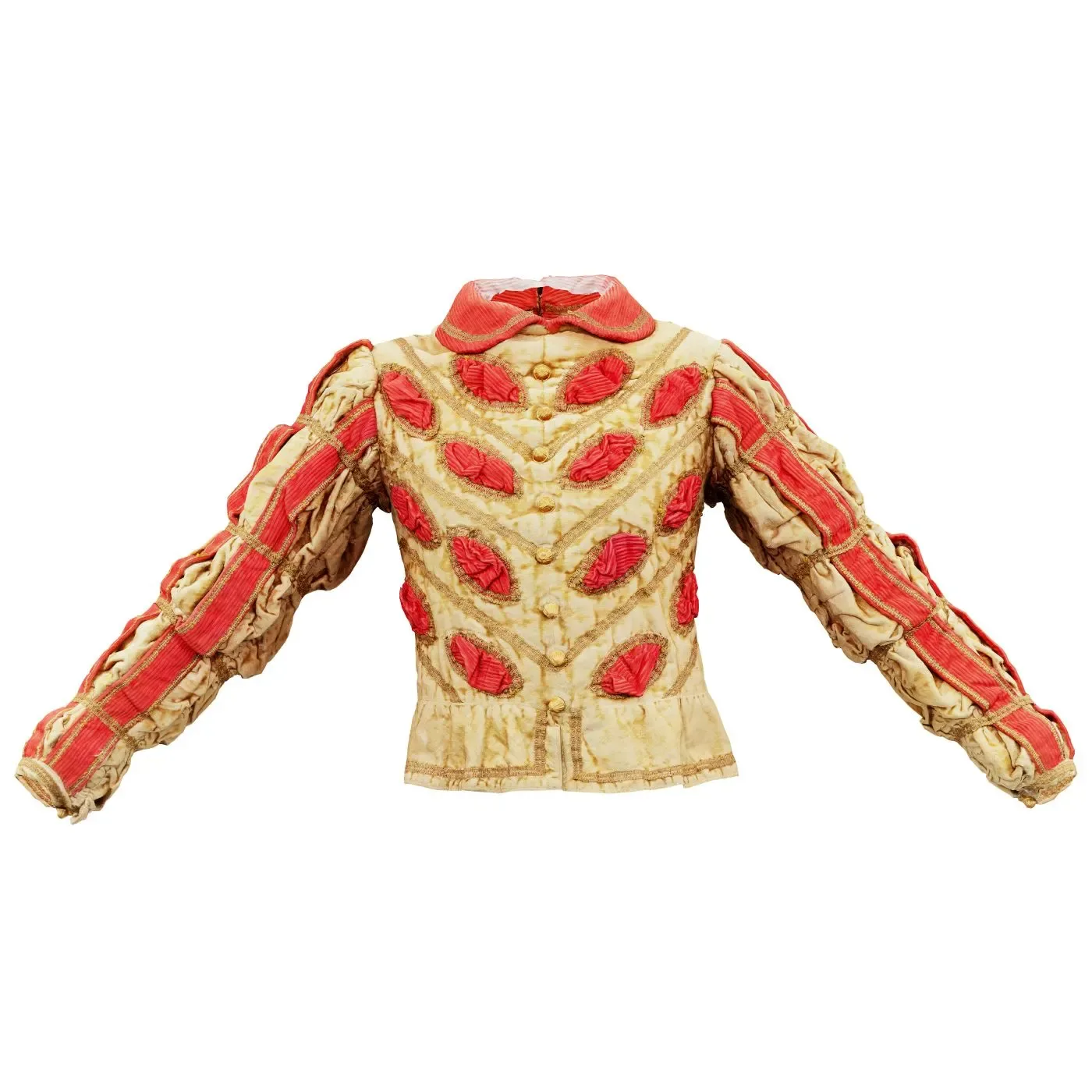 Elegant Knight Jacket 3D Scanned Clothing