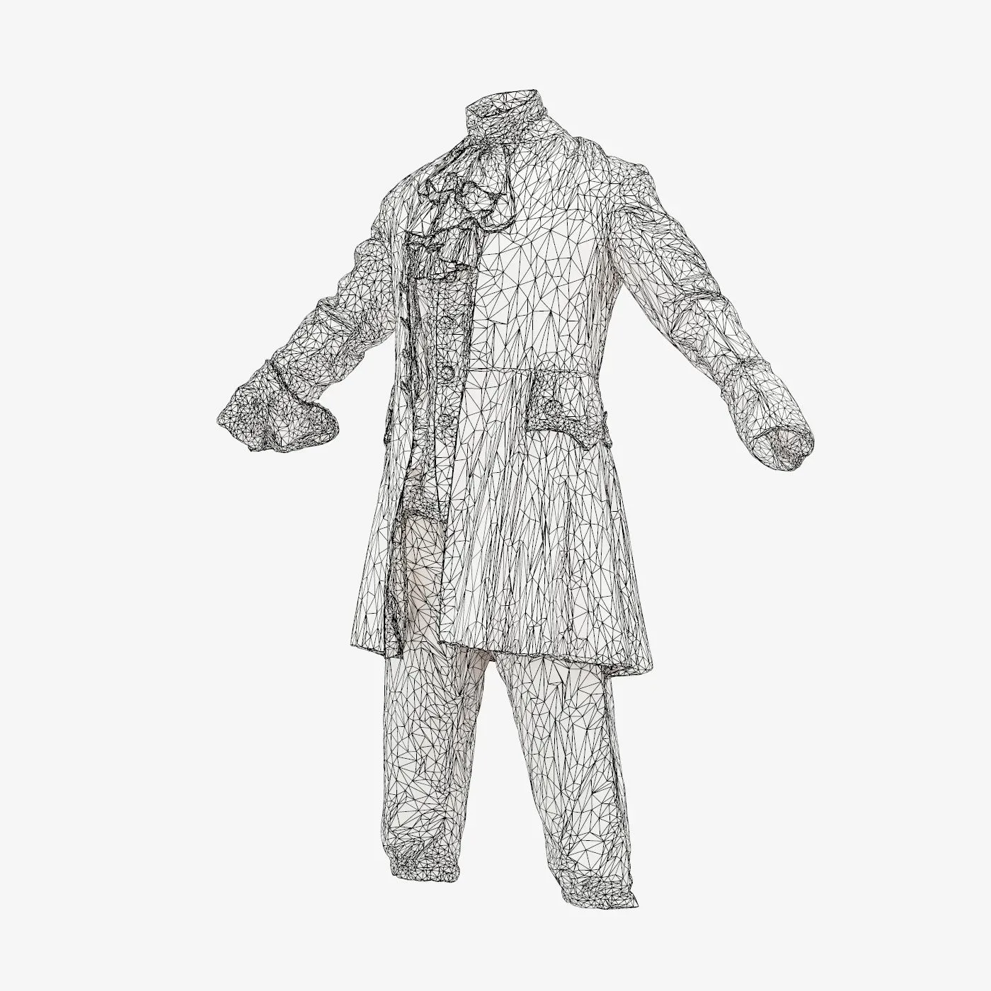 Leaf Renaissance 3D Scanned Clothing