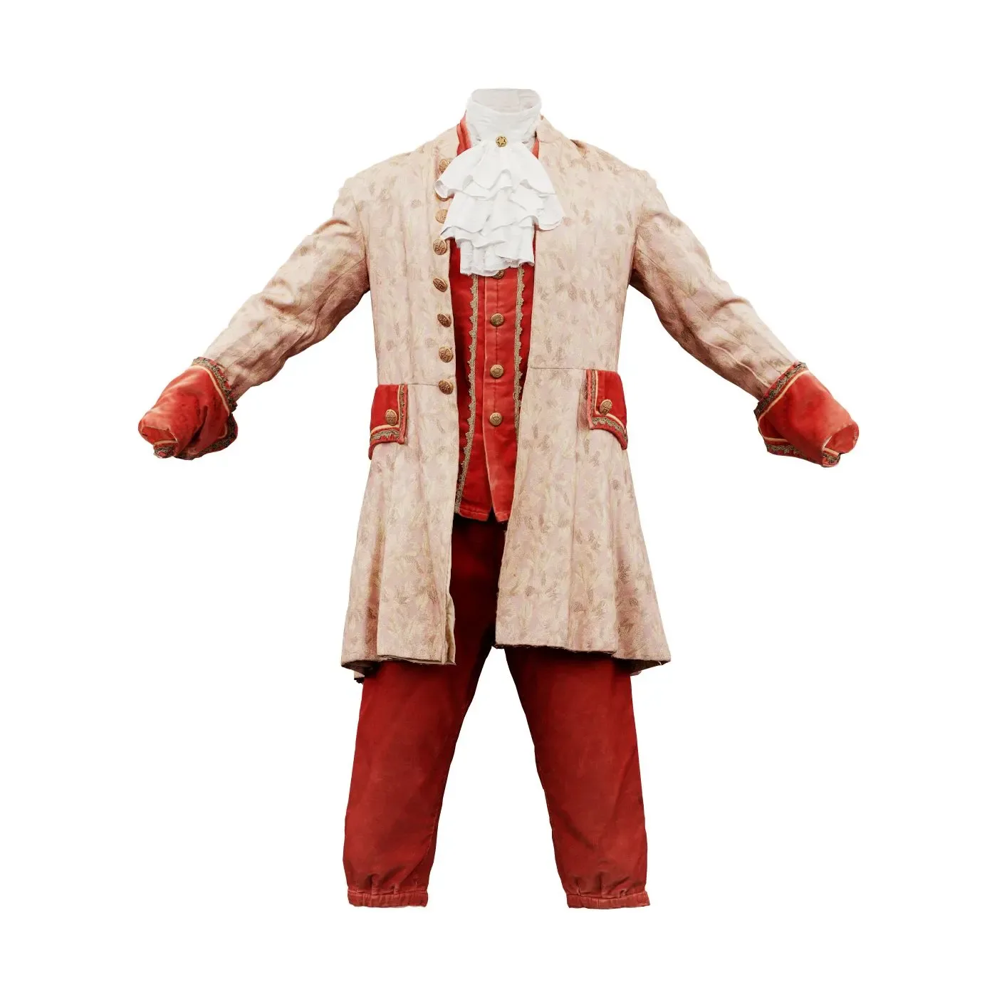 Leaf Renaissance 3D Scanned Clothing