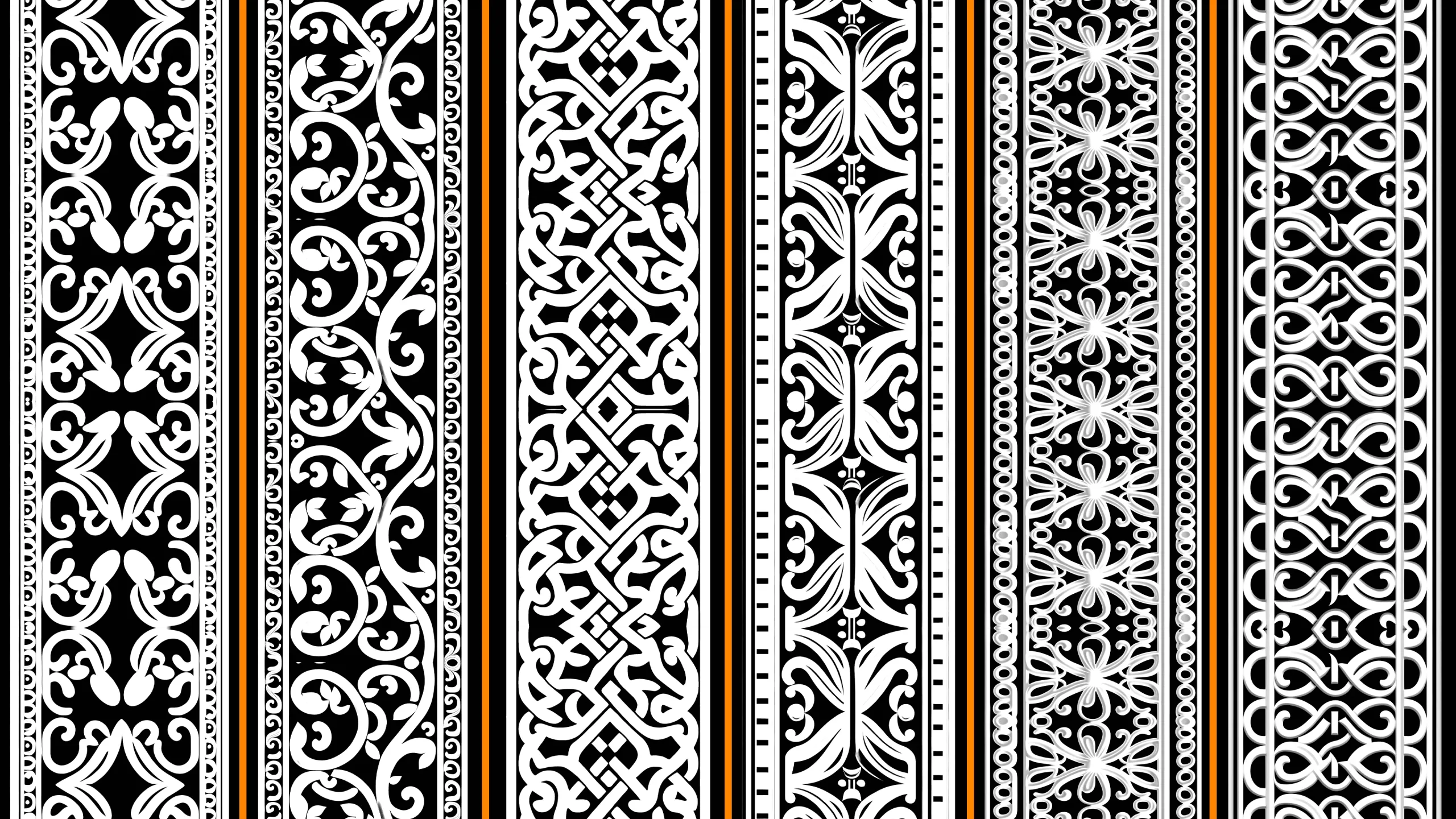 1000 Decorative Geometric Trim Alpha + 4K + PSD + High Quality Vol.02