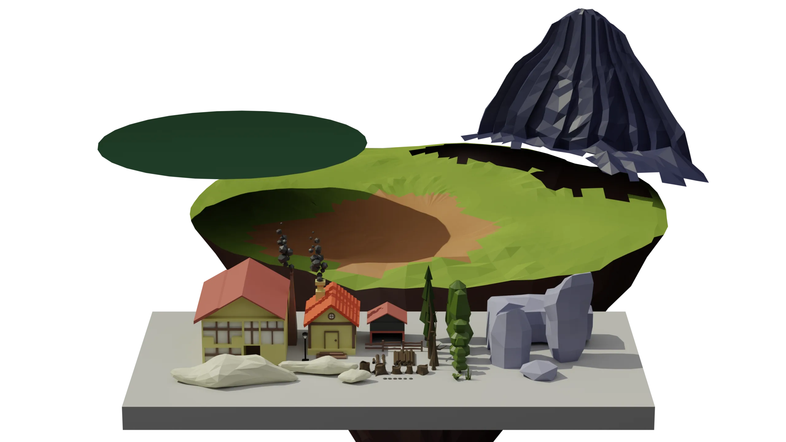 Low Poly Nature Assets