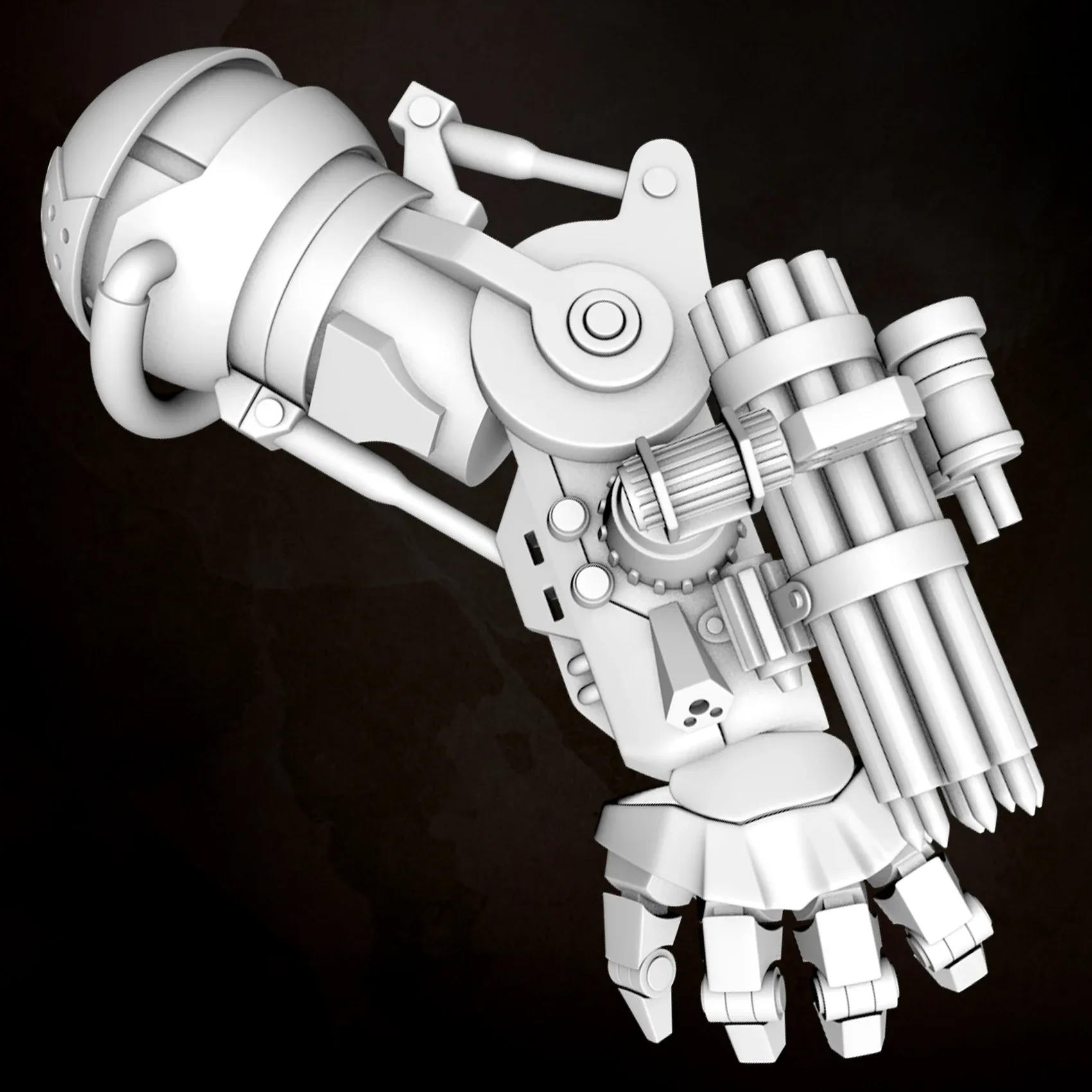50 INDUSTRIAL HARD SURFACE ROBOT KITBASH_VOL 02