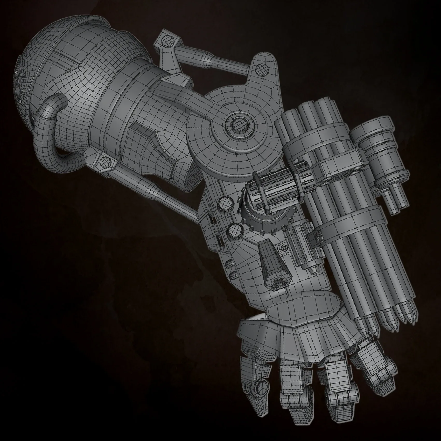 50 INDUSTRIAL HARD SURFACE ROBOT KITBASH_VOL 02