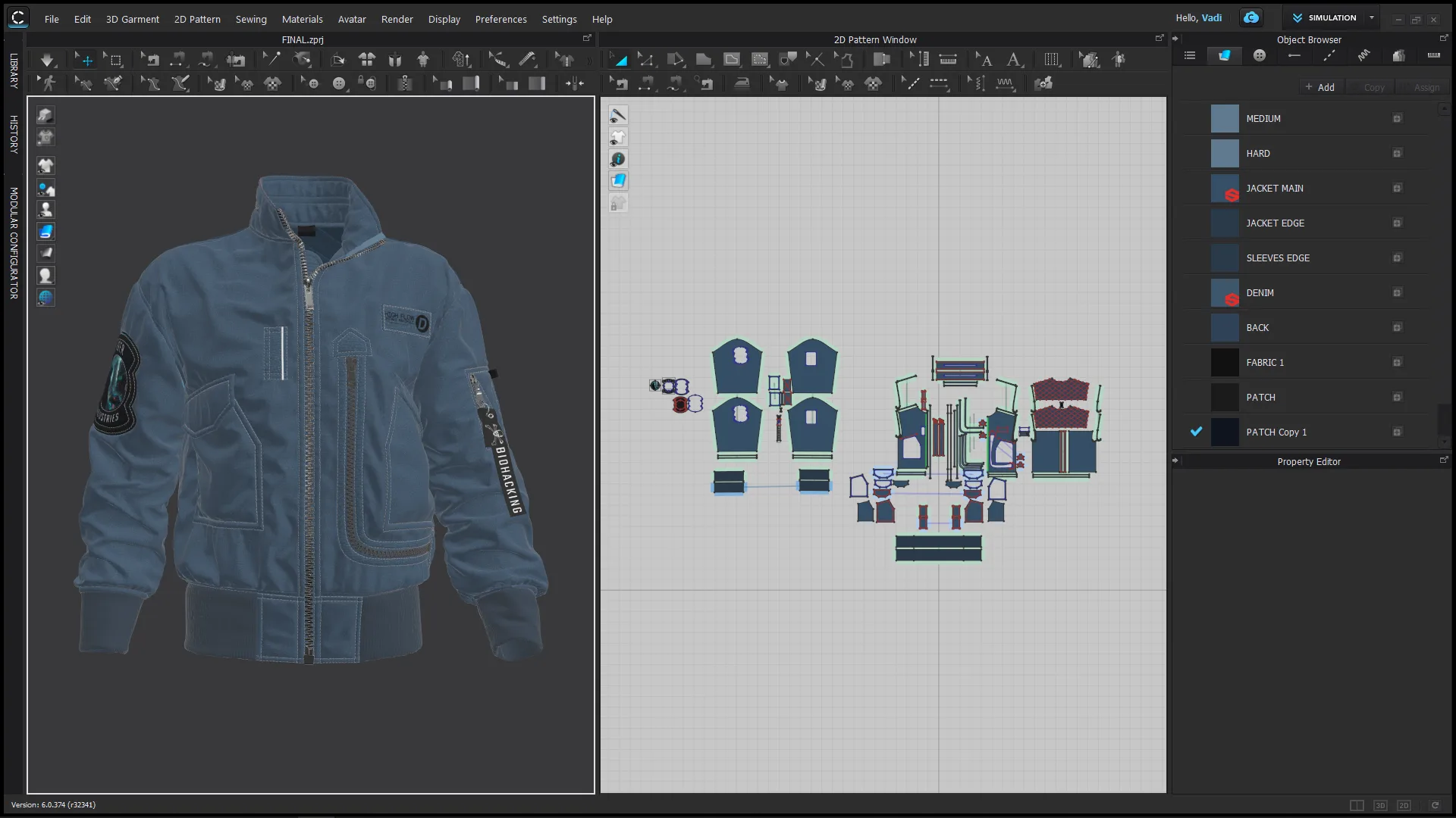 Tutorial MD/Clo3D - Jacket v2