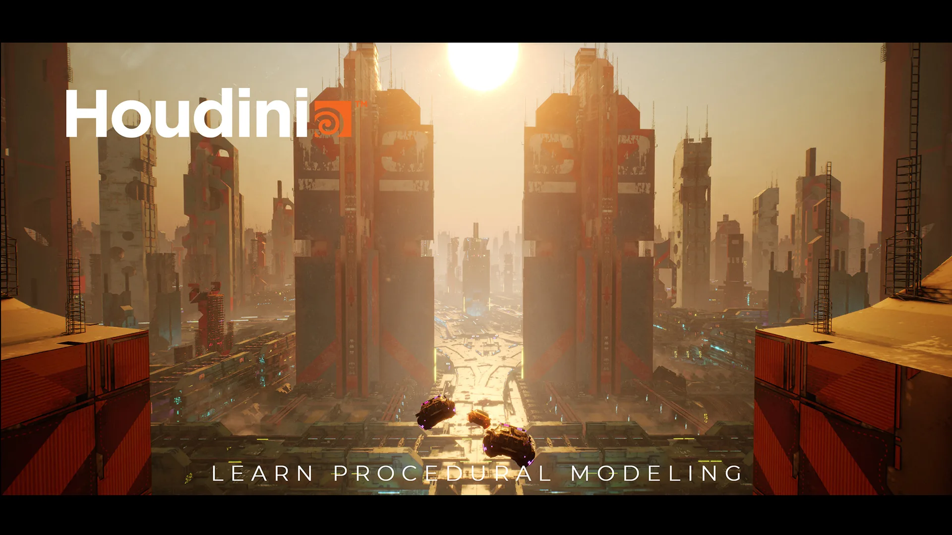 Houdini Tutorial Megastructure Generator [ Procedural Modeling ]