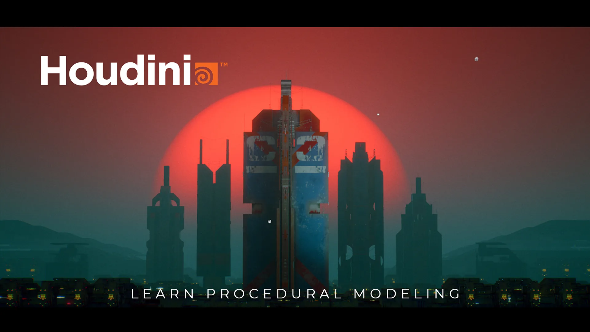 Houdini Tutorial Megastructure Generator [ Procedural Modeling ]