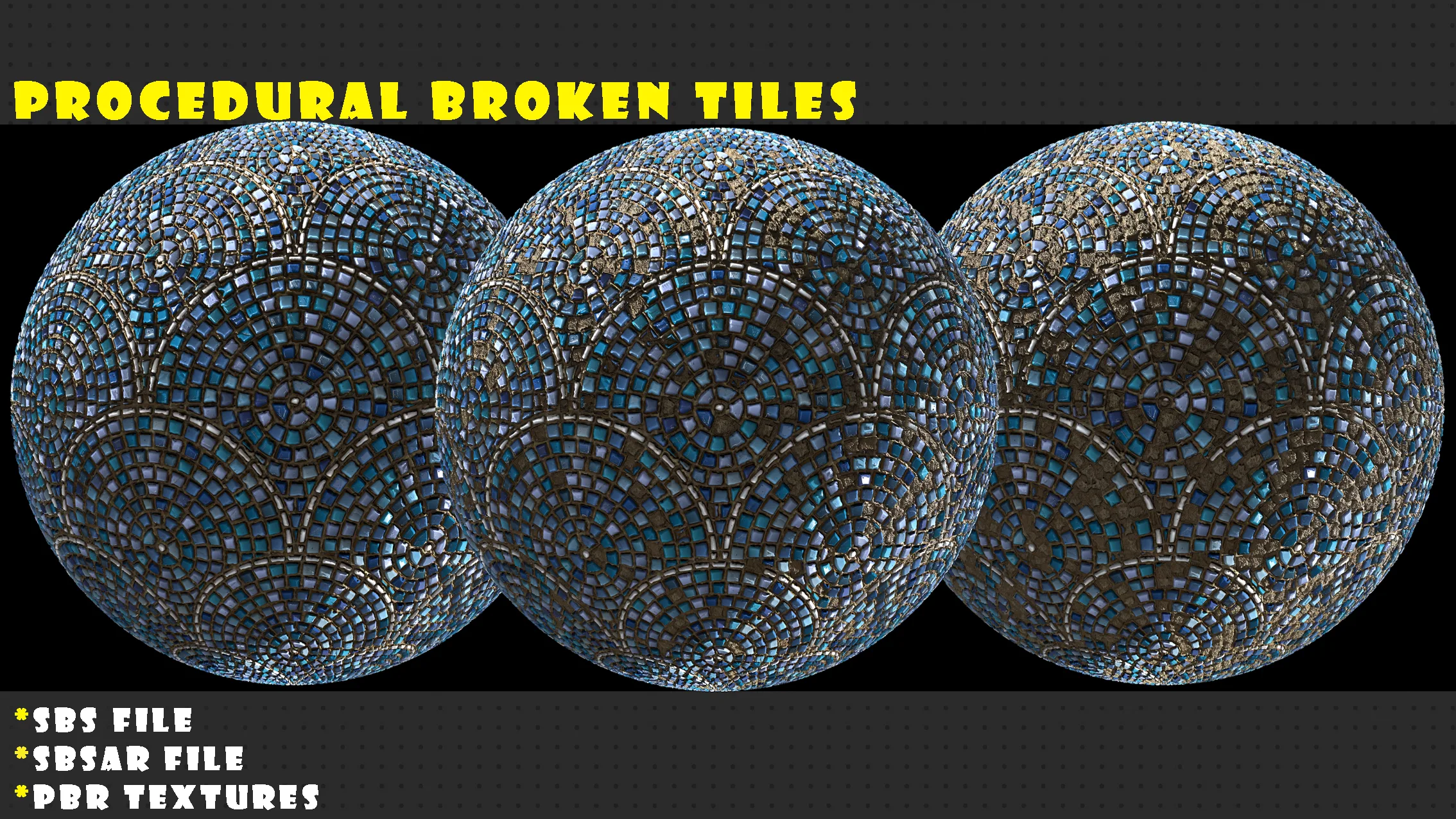 Procedural Broken Tiles