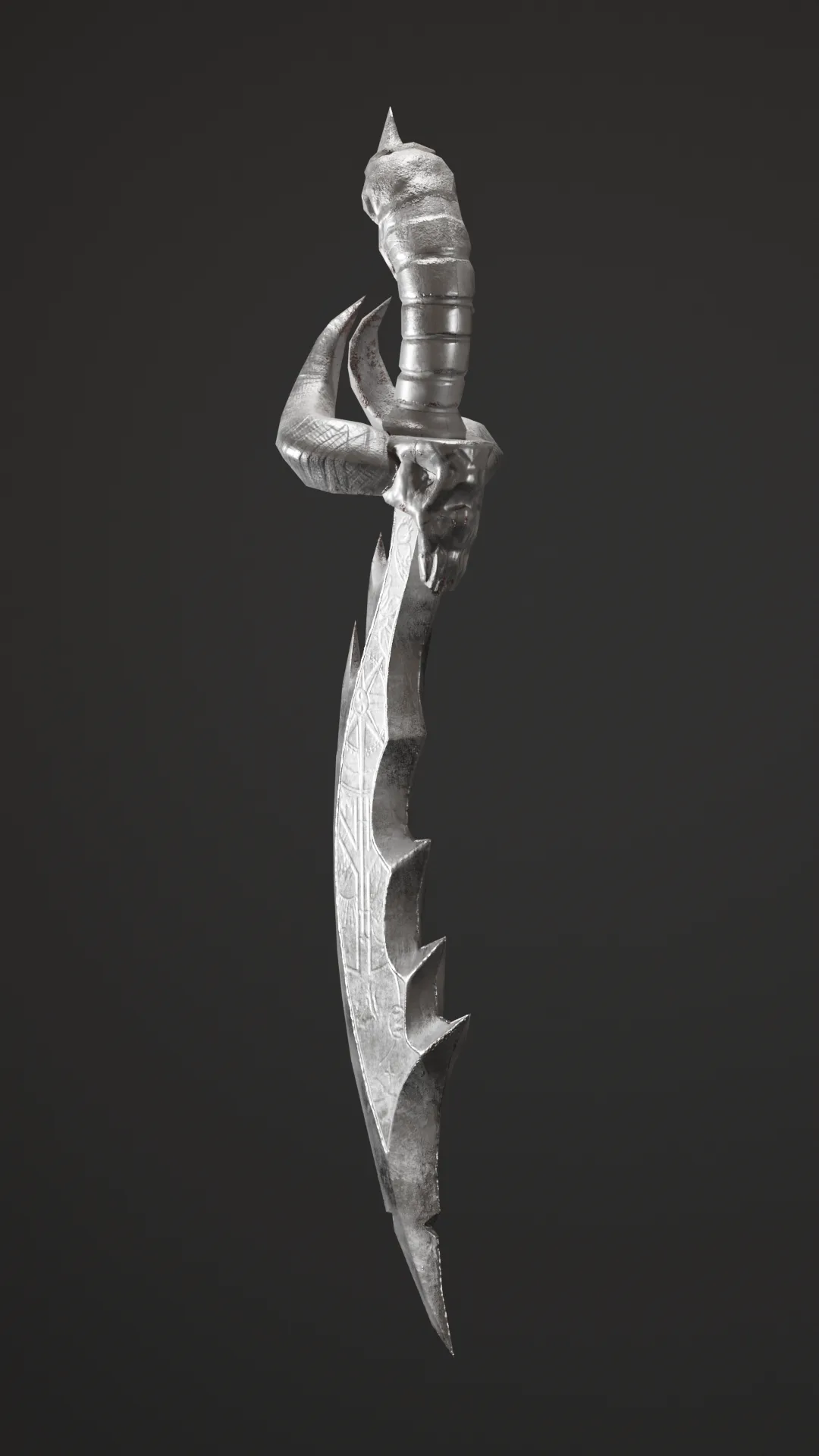 sword skull collection 3 model Game assets