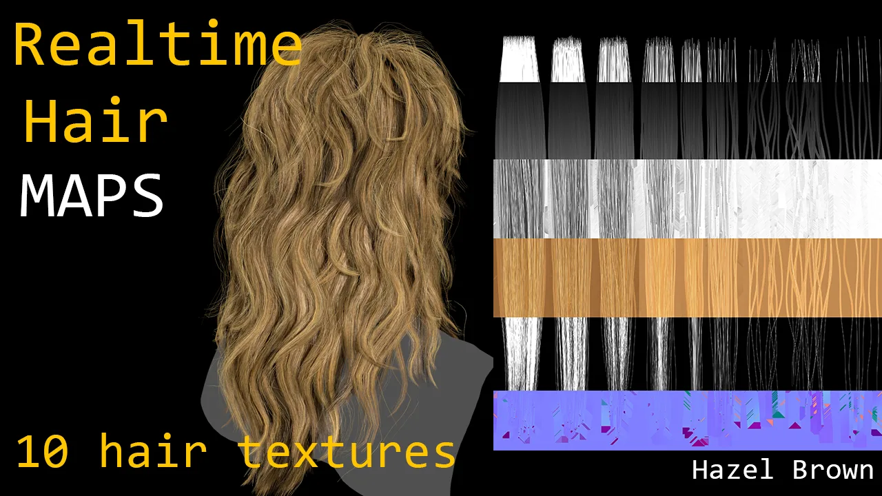 Realtime Hair Maps