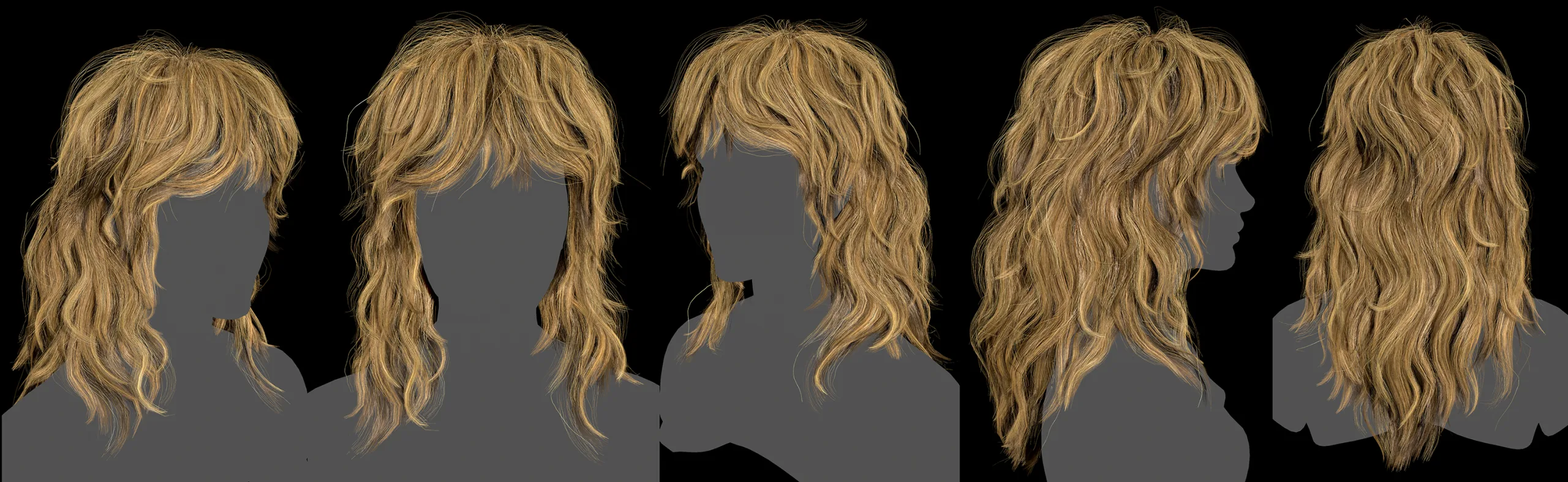 Realtime Hair Maps