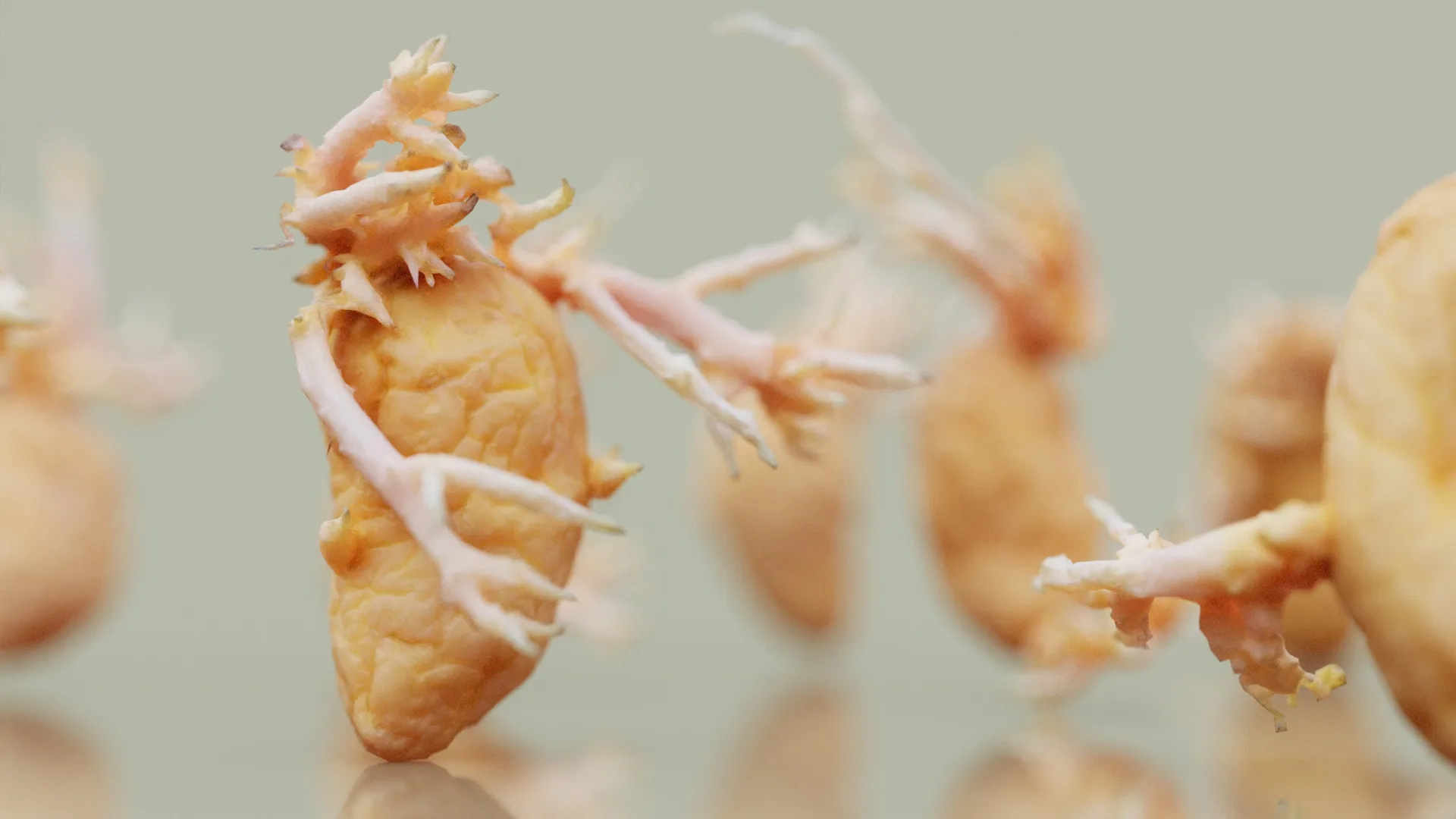 3D Scanned Shriveled Potatoes