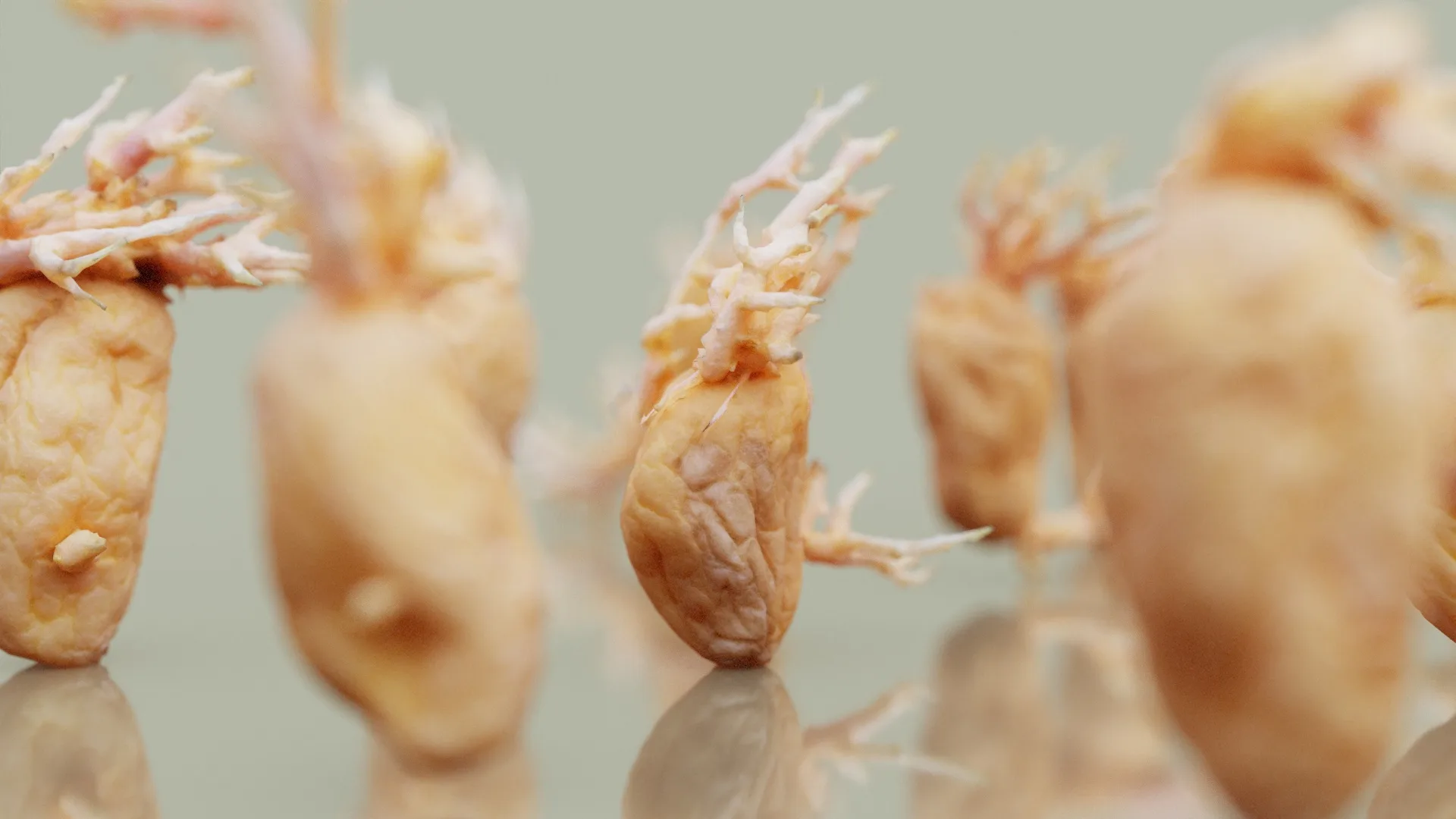 3D Scanned Shriveled Potatoes