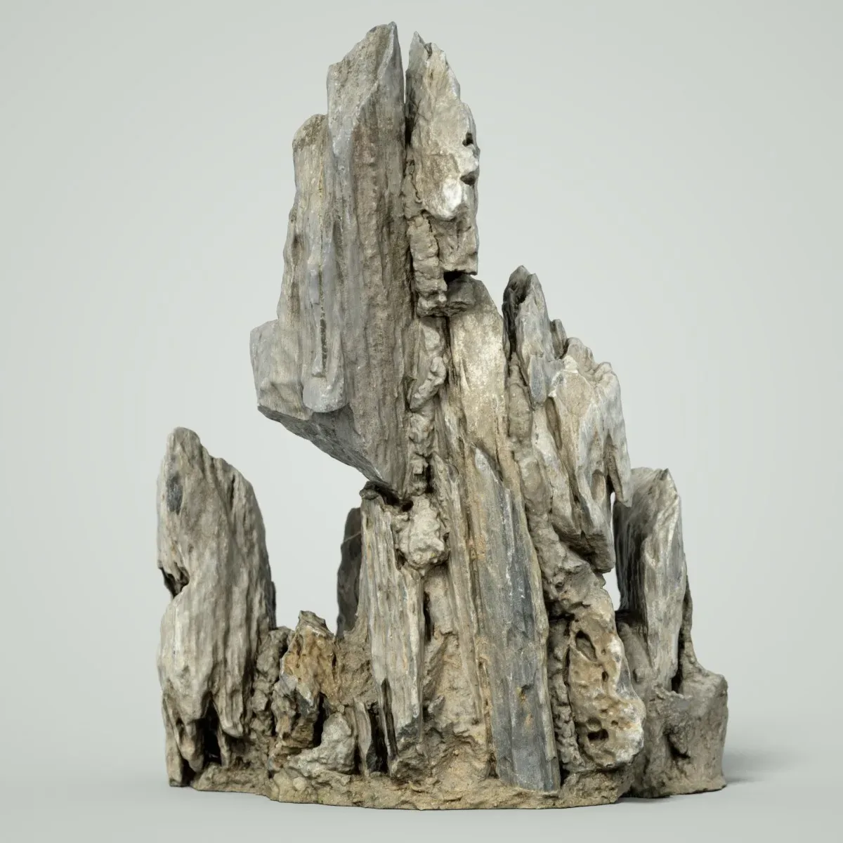 3D Scanned Spiky Rock Collection