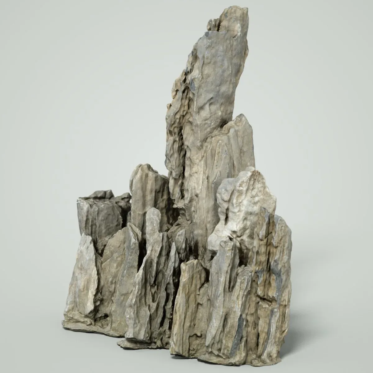 3D Scanned Spiky Rock Collection