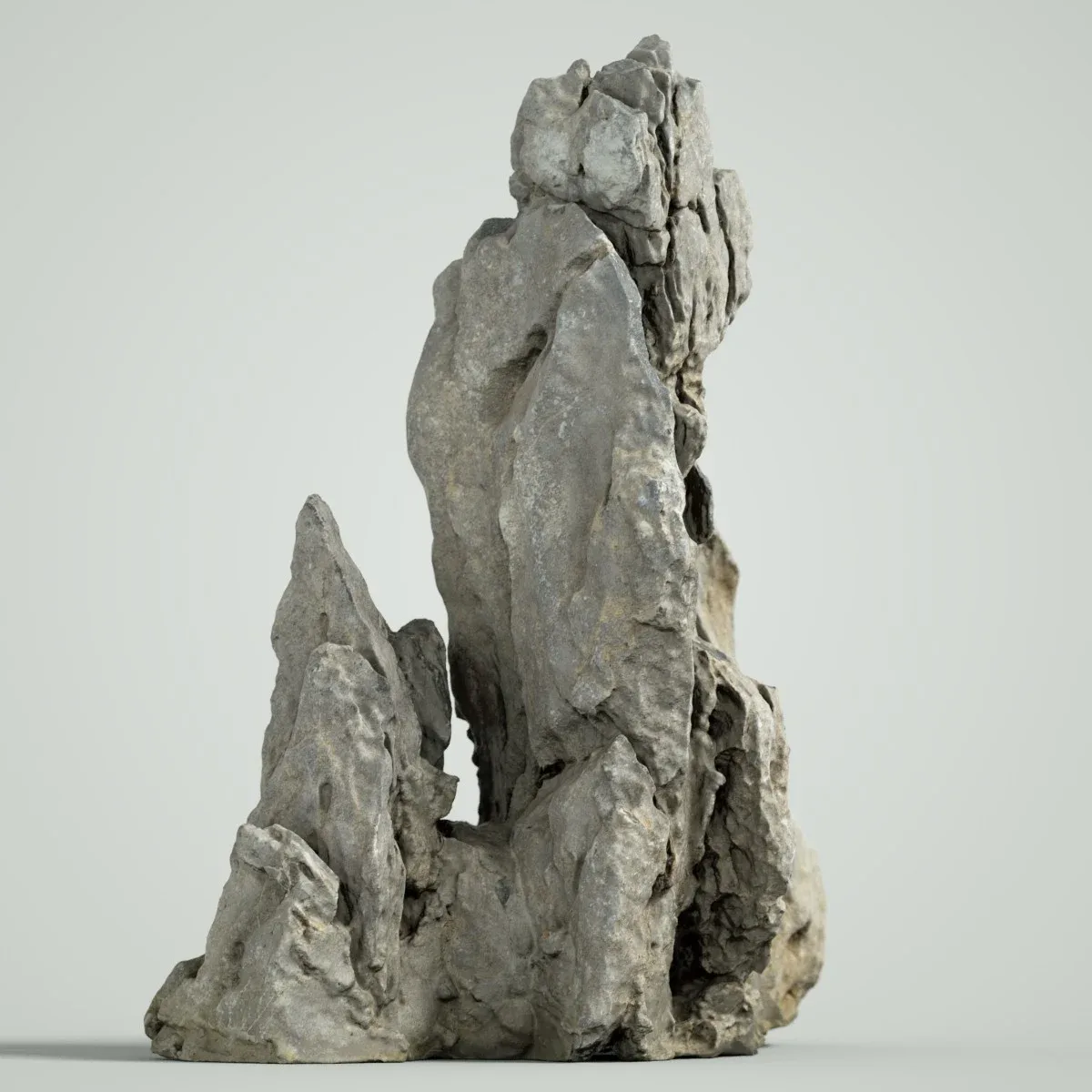 3D Scanned Spiky Rock Collection