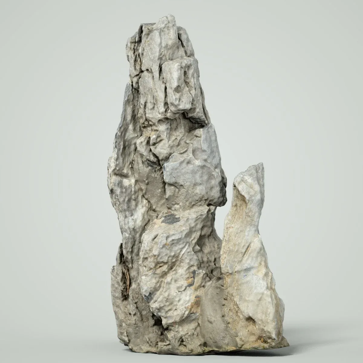 3D Scanned Spiky Rock Collection