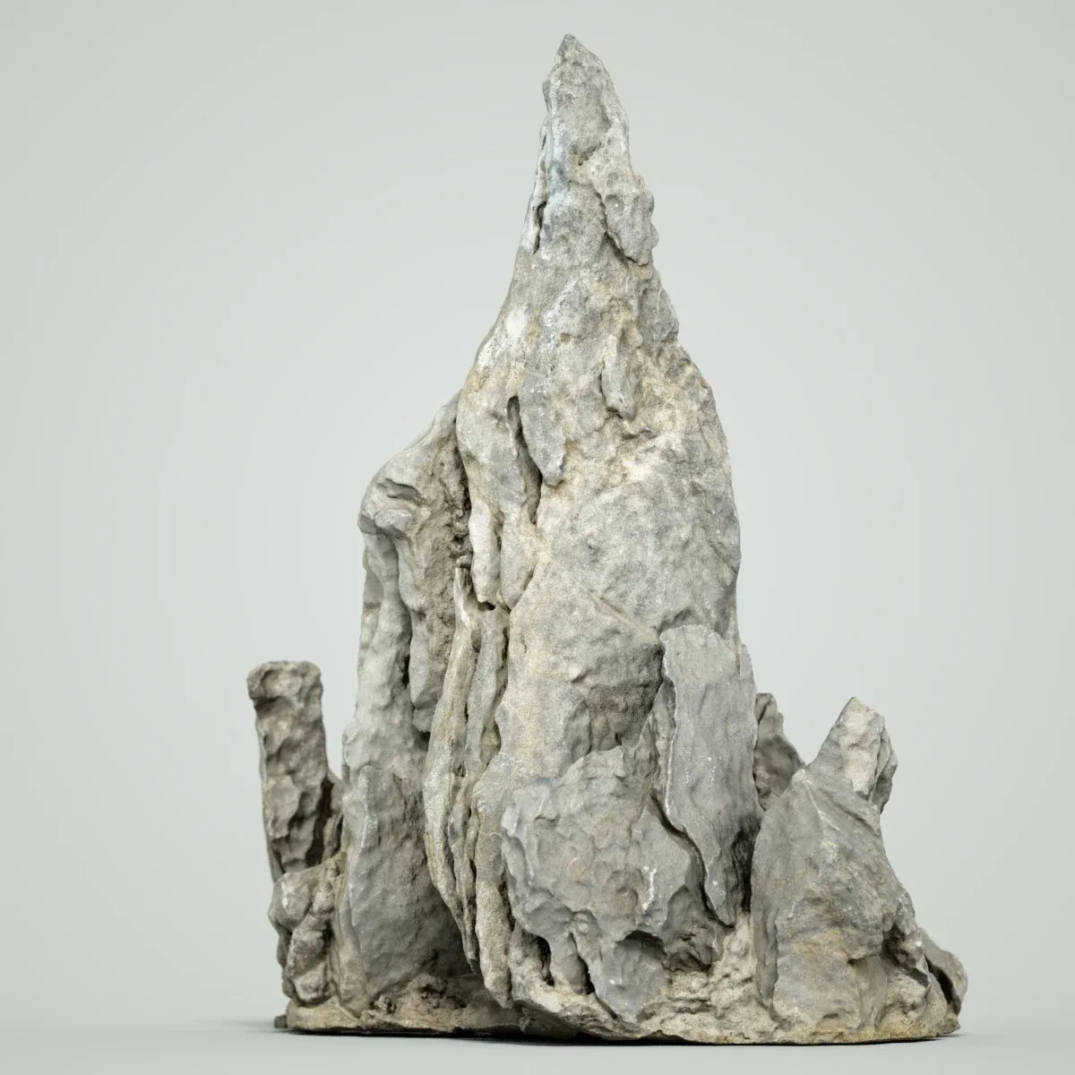 3D Scanned Spiky Rock Collection