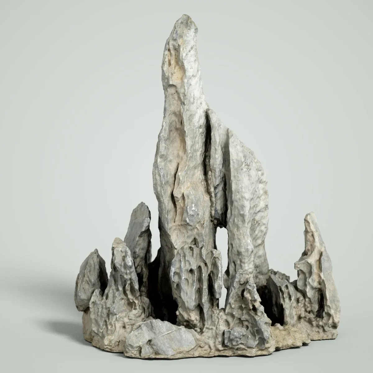 3D Scanned Spiky Rock Collection