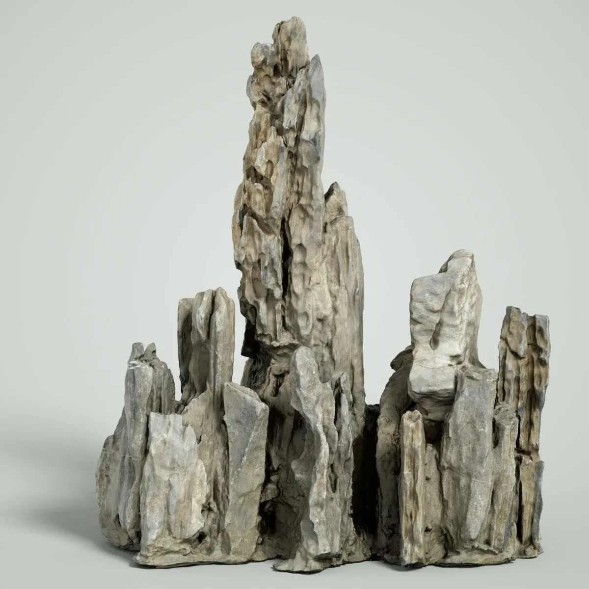 3D Scanned Spiky Rock Collection