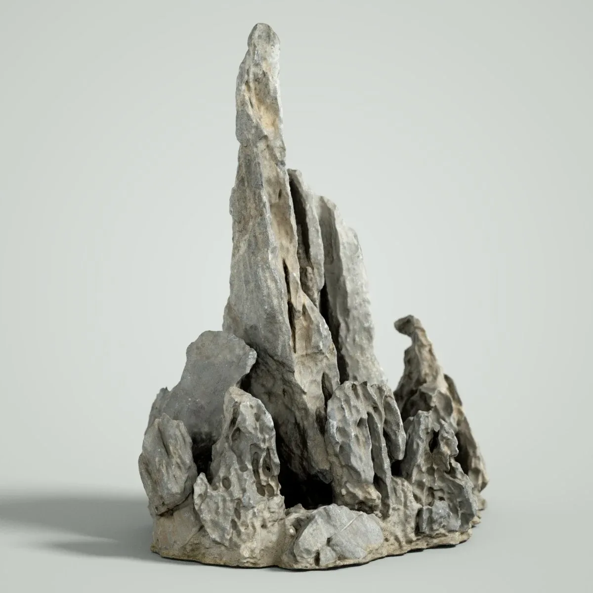 3D Scanned Spiky Rock Collection