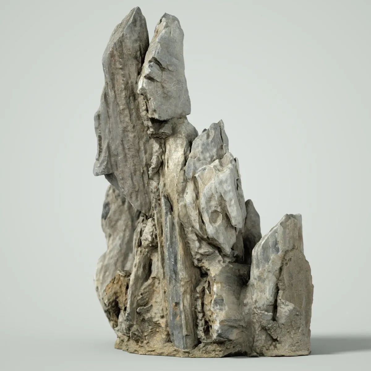 3D Scanned Spiky Rock Collection