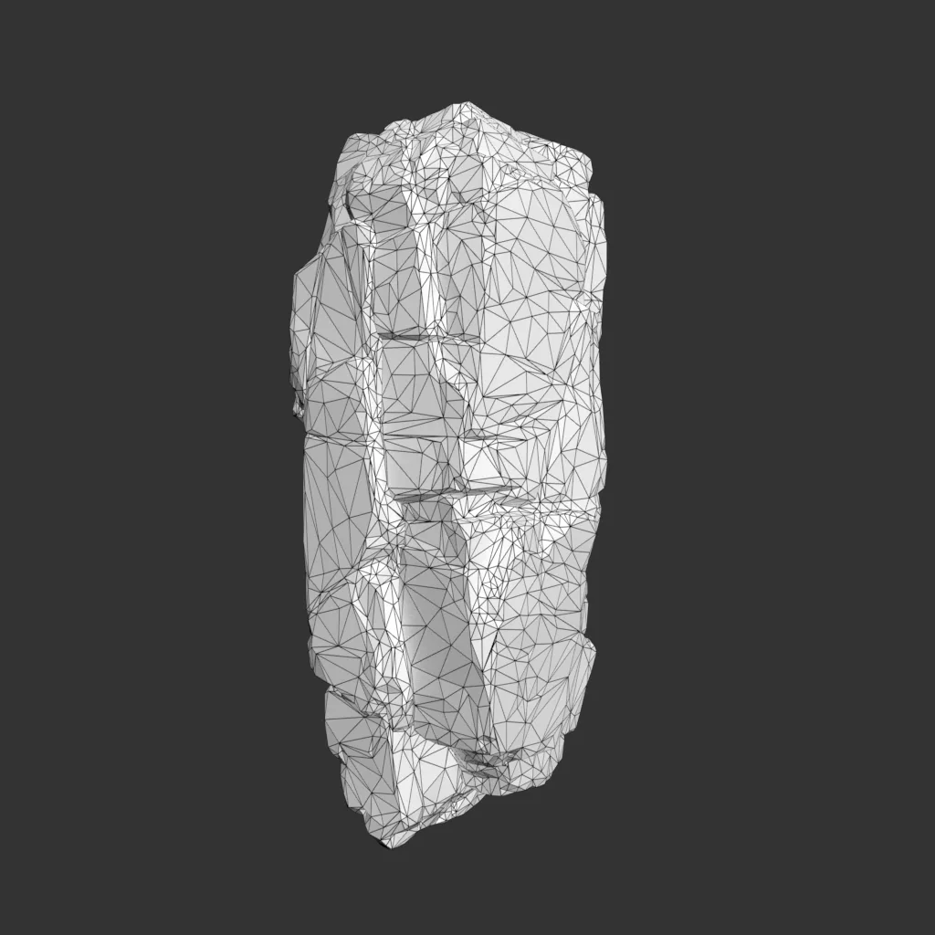 Low poly Desert Modular Rock 230426