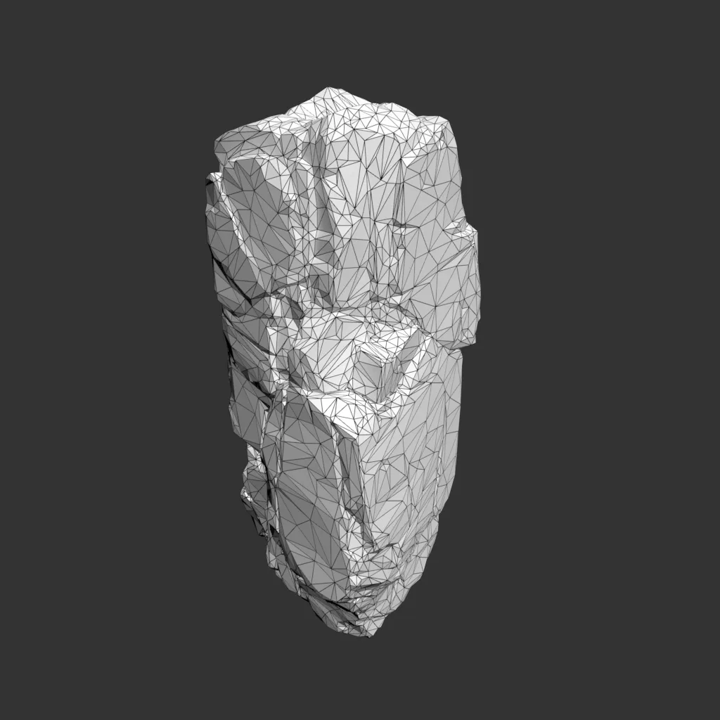 Low poly Desert Modular Rock 230426