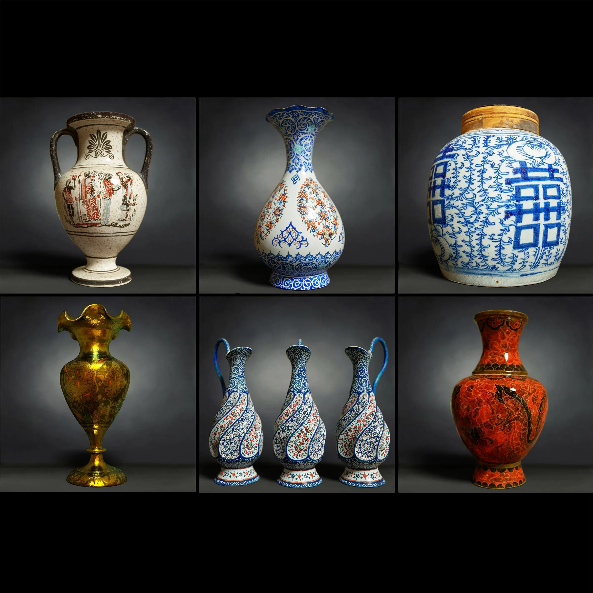 3D Scanned Ancient Vases