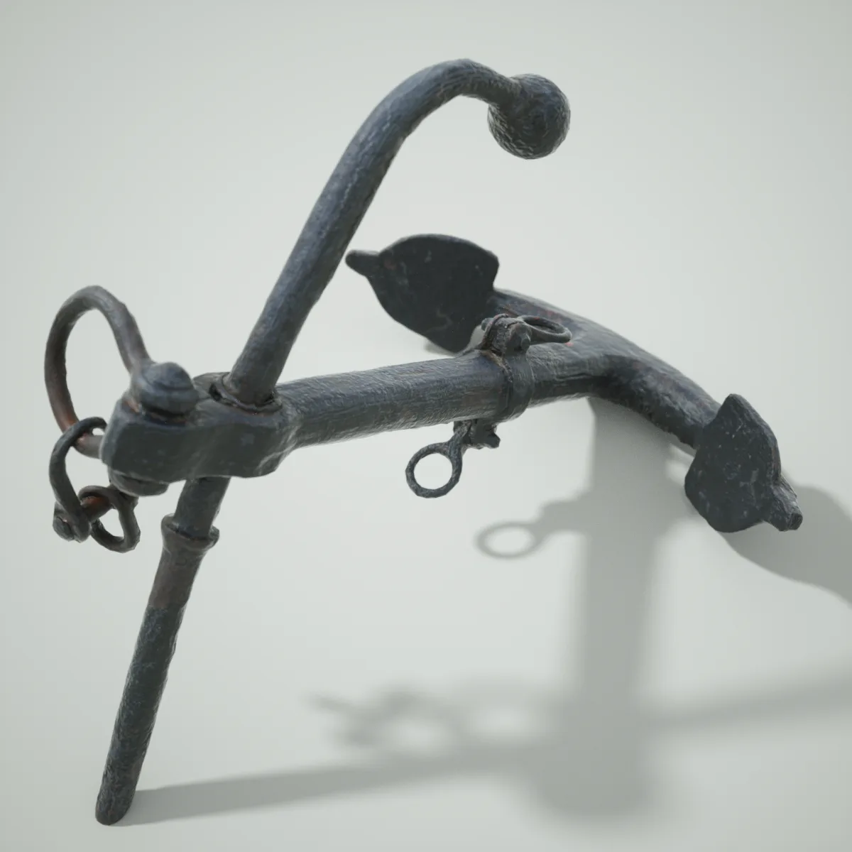 3D Scanned Small Boat Anchor
