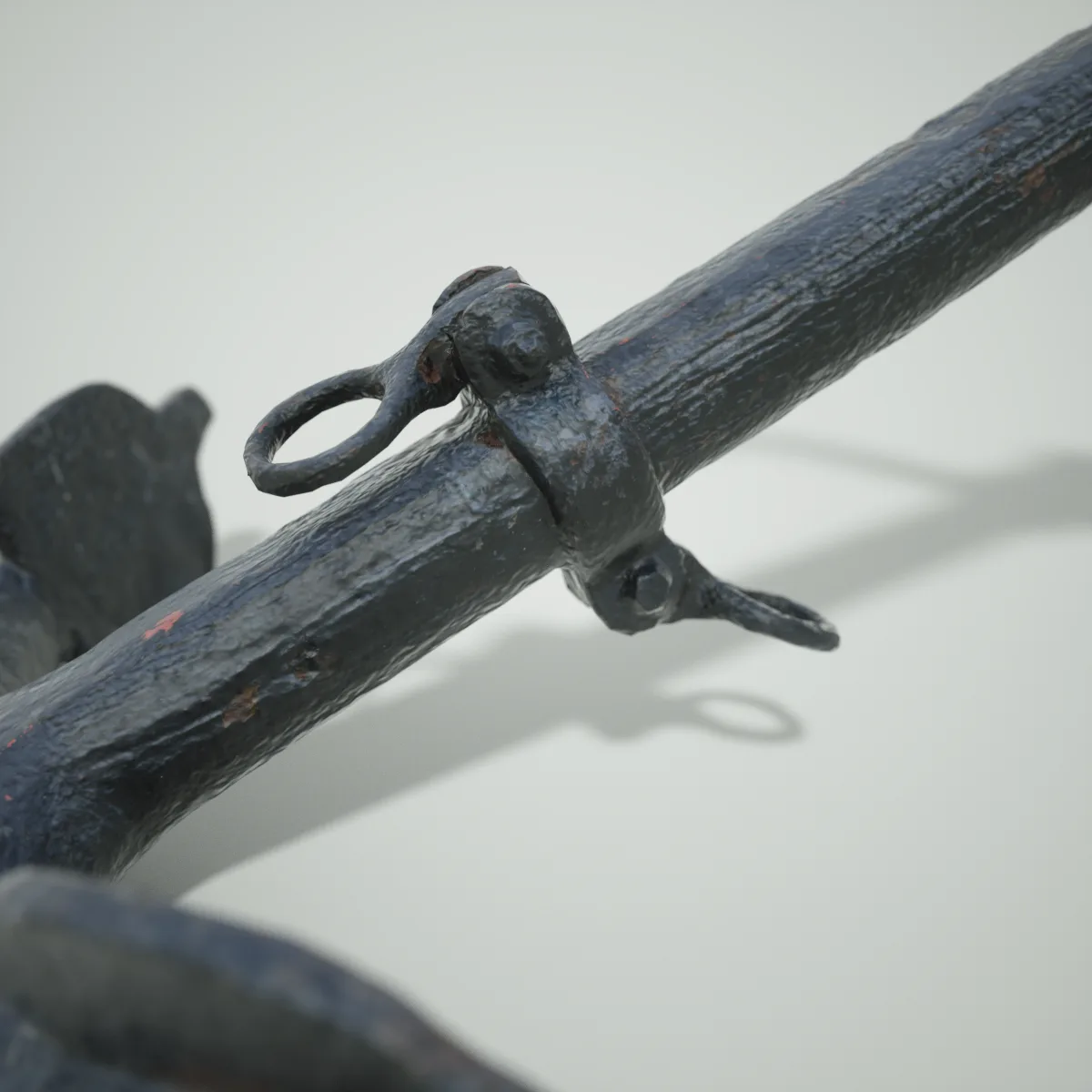 3D Scanned Small Boat Anchor