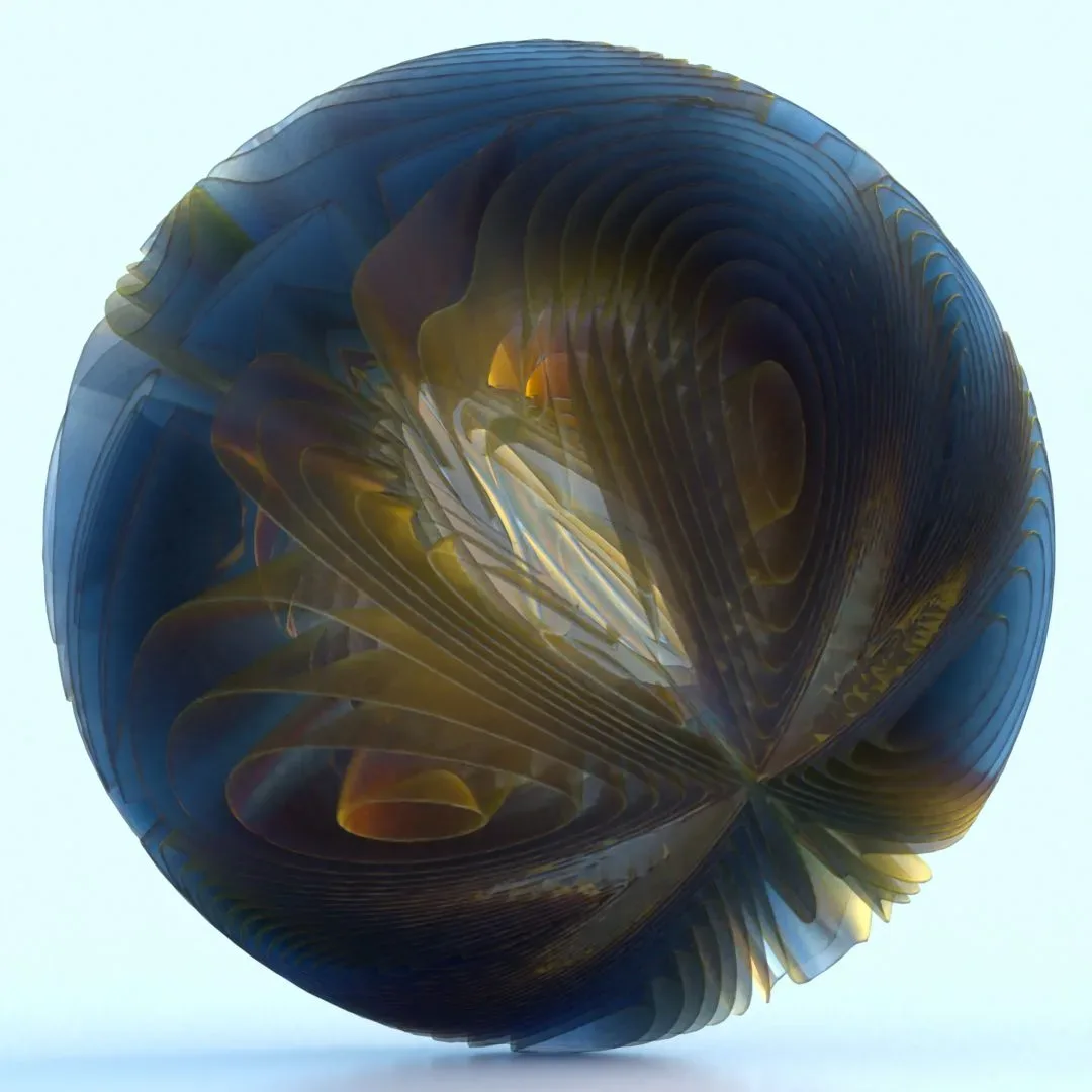 9 Abstract Glass Shapes