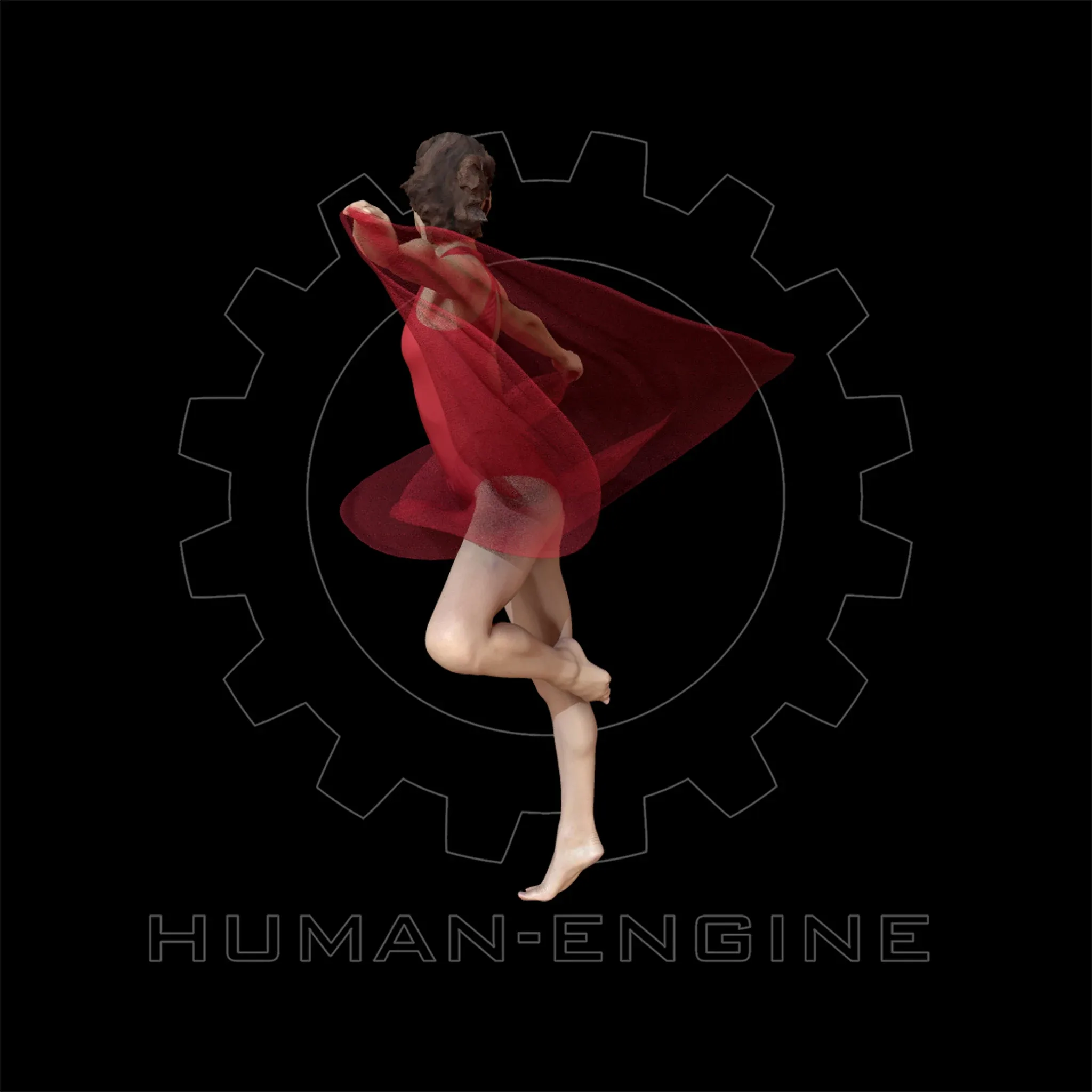 Female Scan - Sylph Red Dress