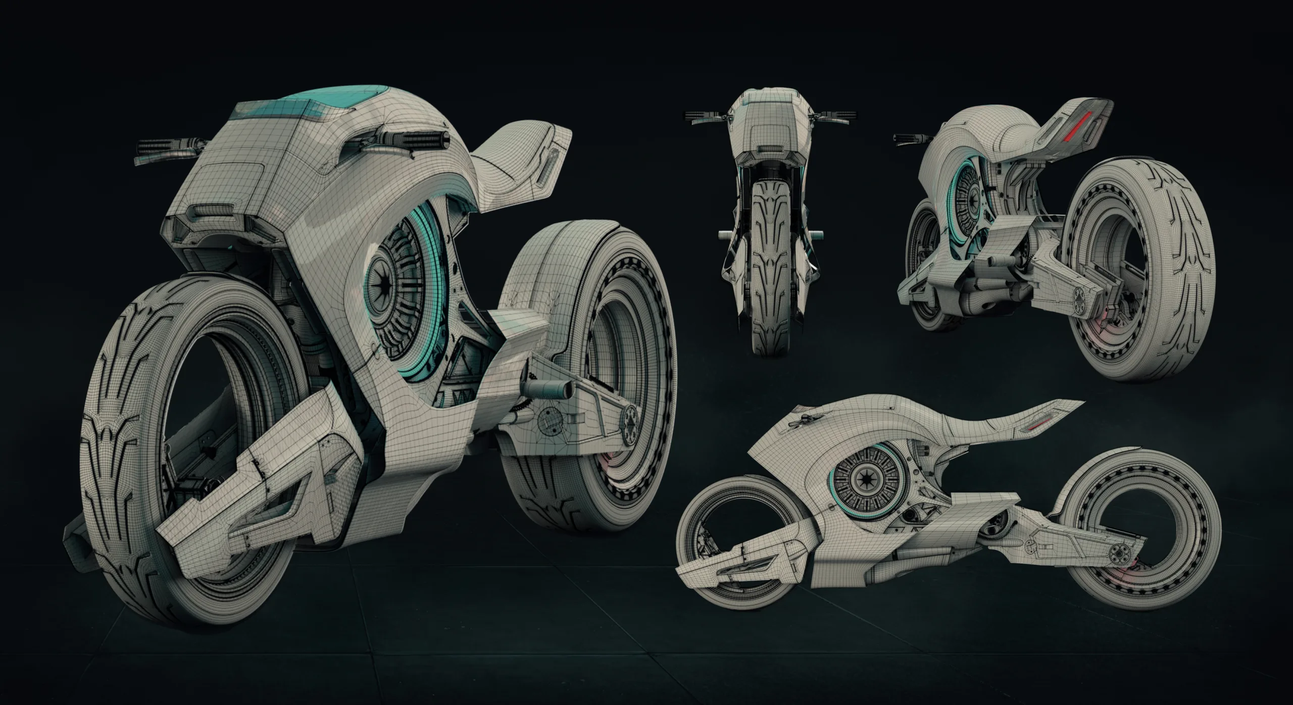 Cyberbike (VFX Asset)